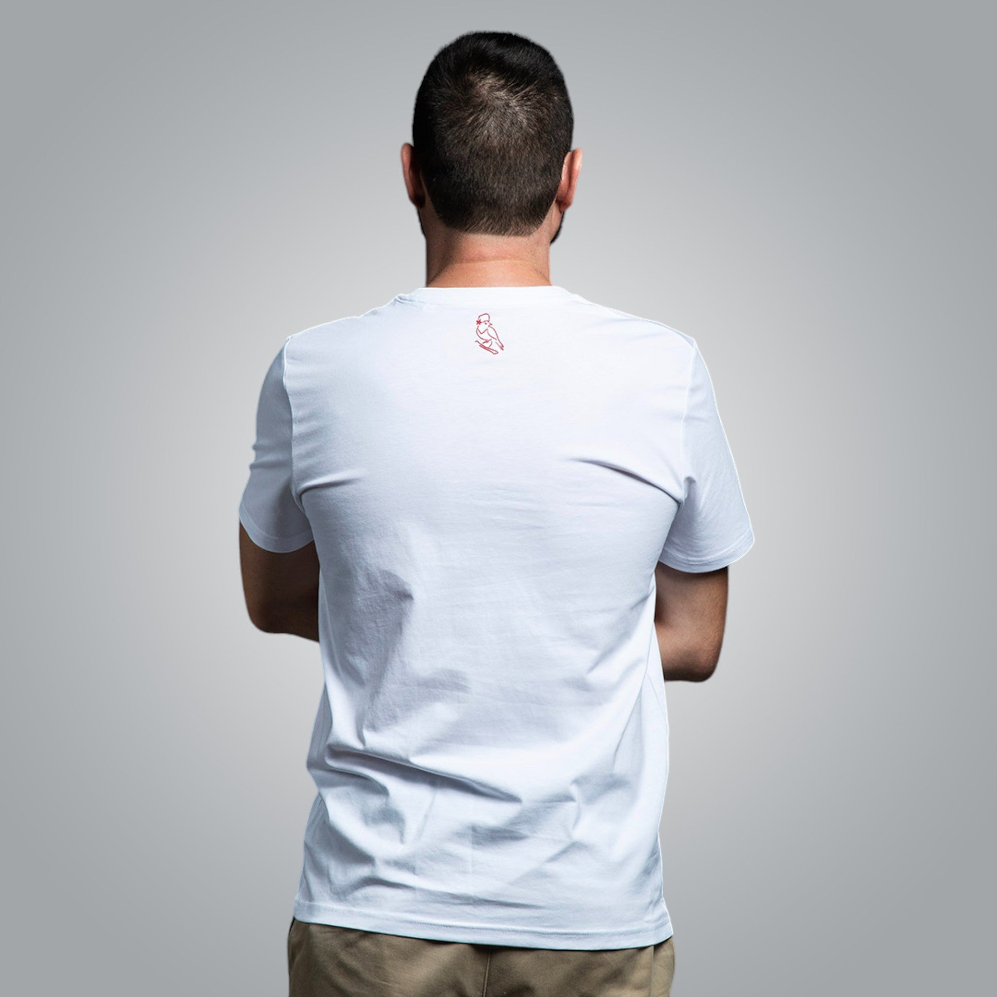 T-shirt with detail "Roosters"