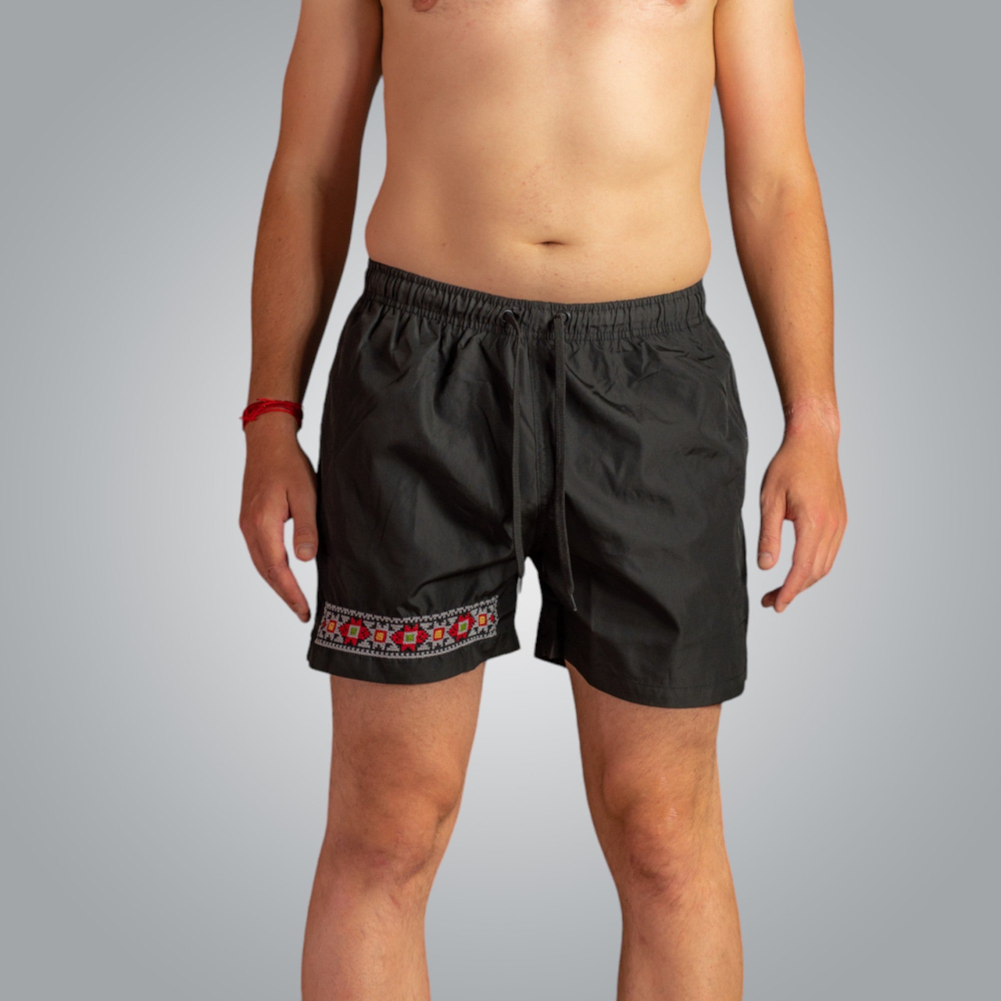 Guardian embroidered swim shorts
