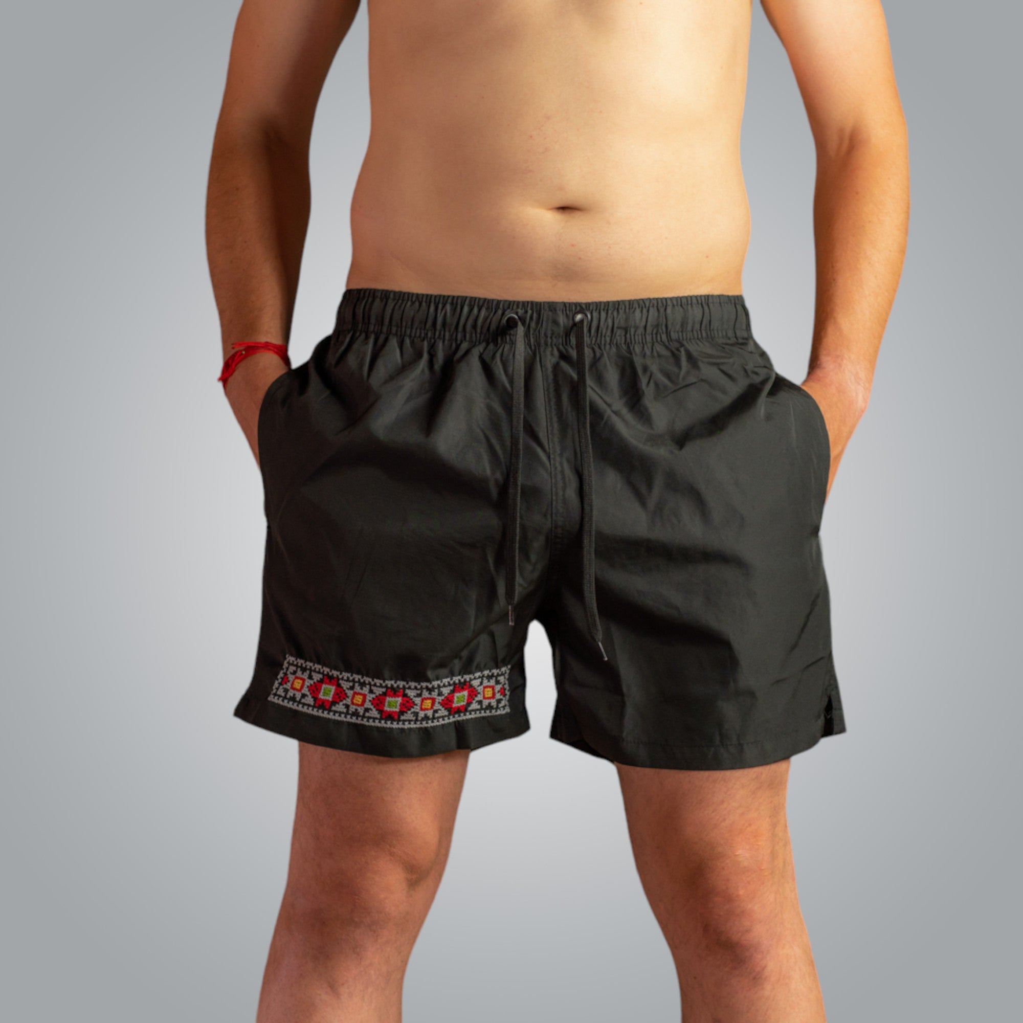 Guardian embroidered swim shorts