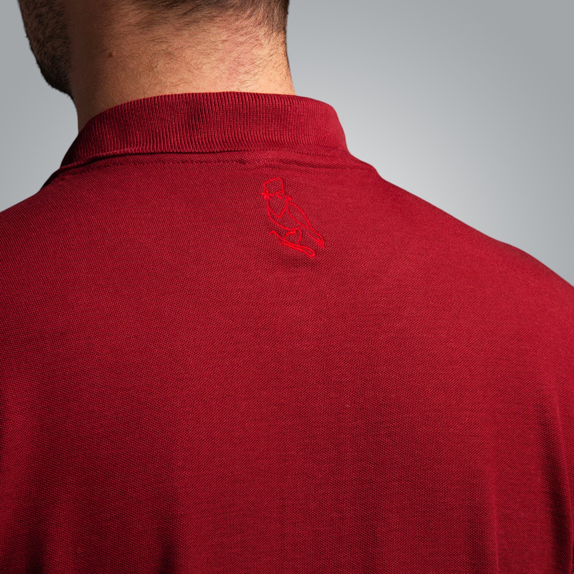 T-shirt with collar "Gizdav"