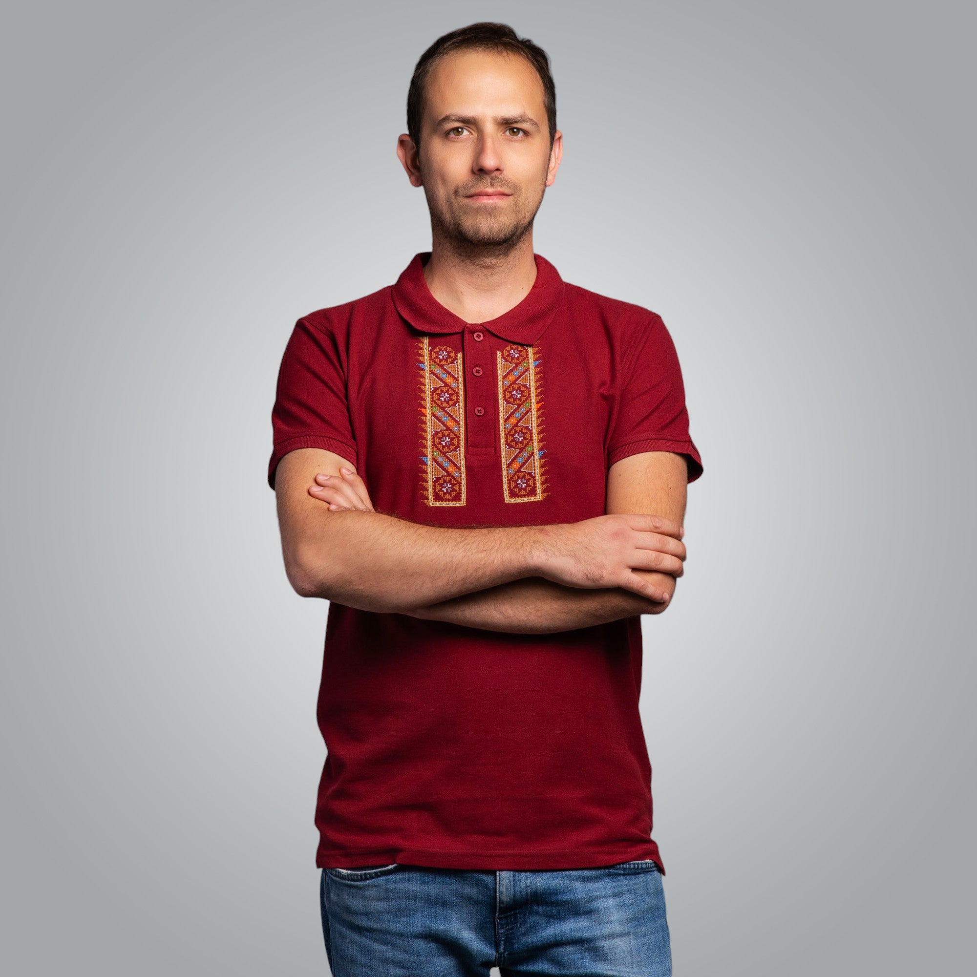 T-shirt with collar "Northern"