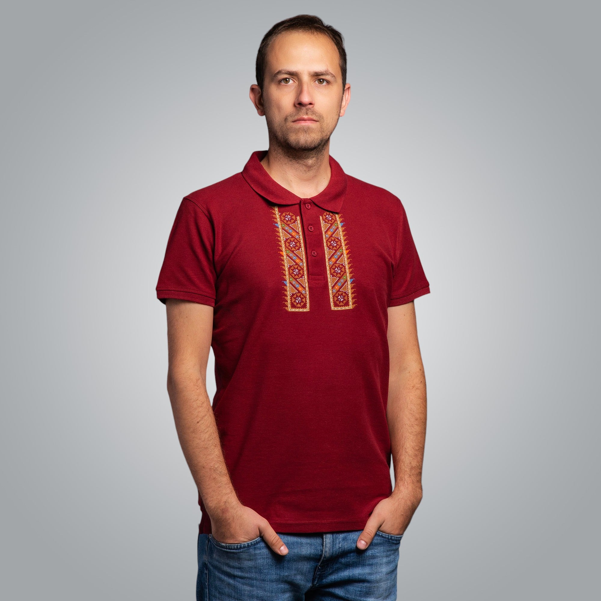 T-shirt with collar "Northern"