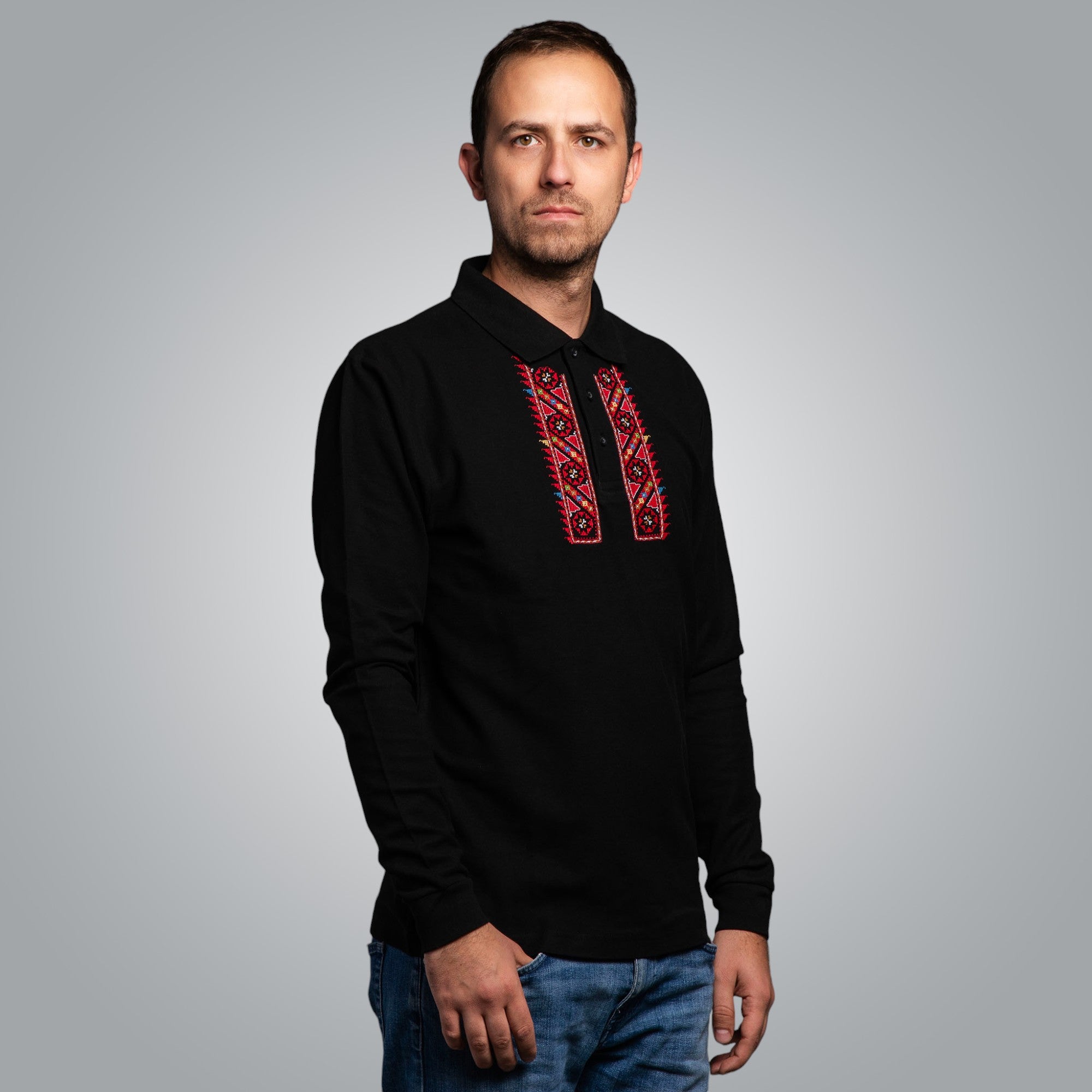 T-shirt with collar "Northern"