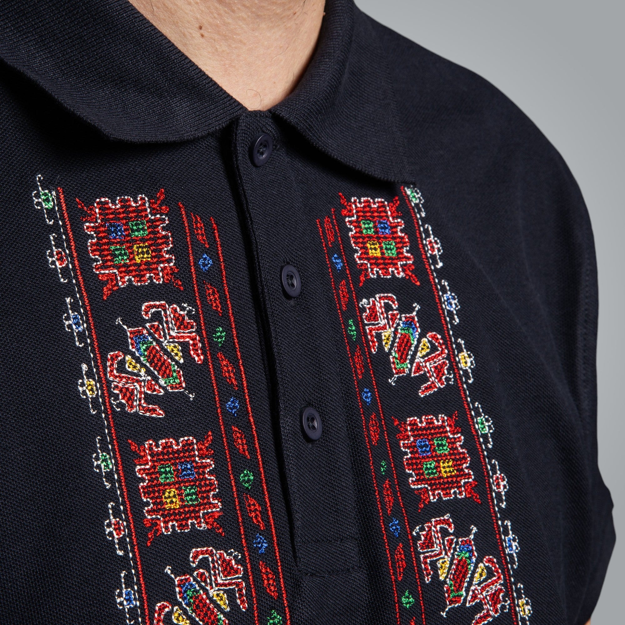 T-shirt with collar "Traditional"
