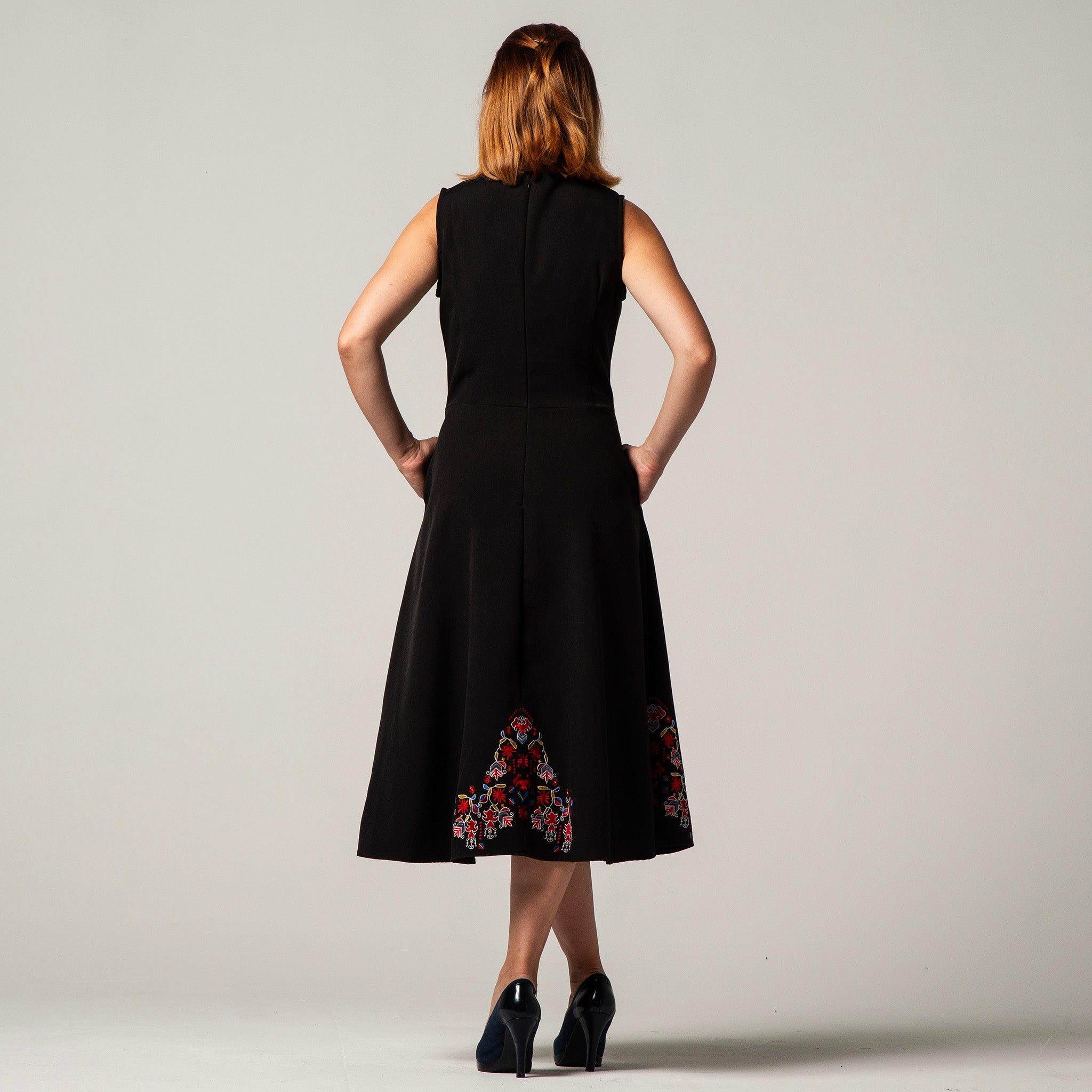 Dress with Samokov embroidery