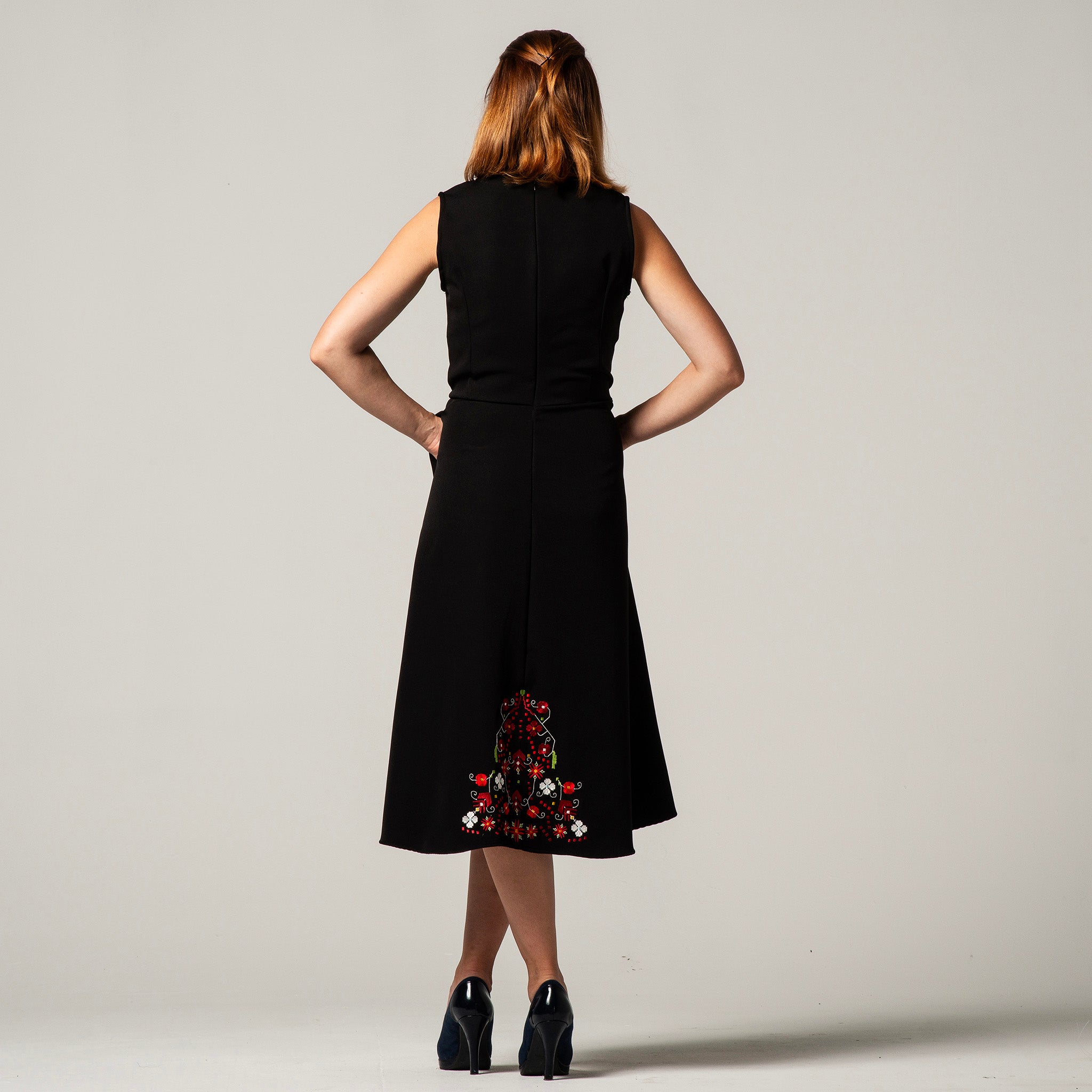 Dress with Samokov embroidery