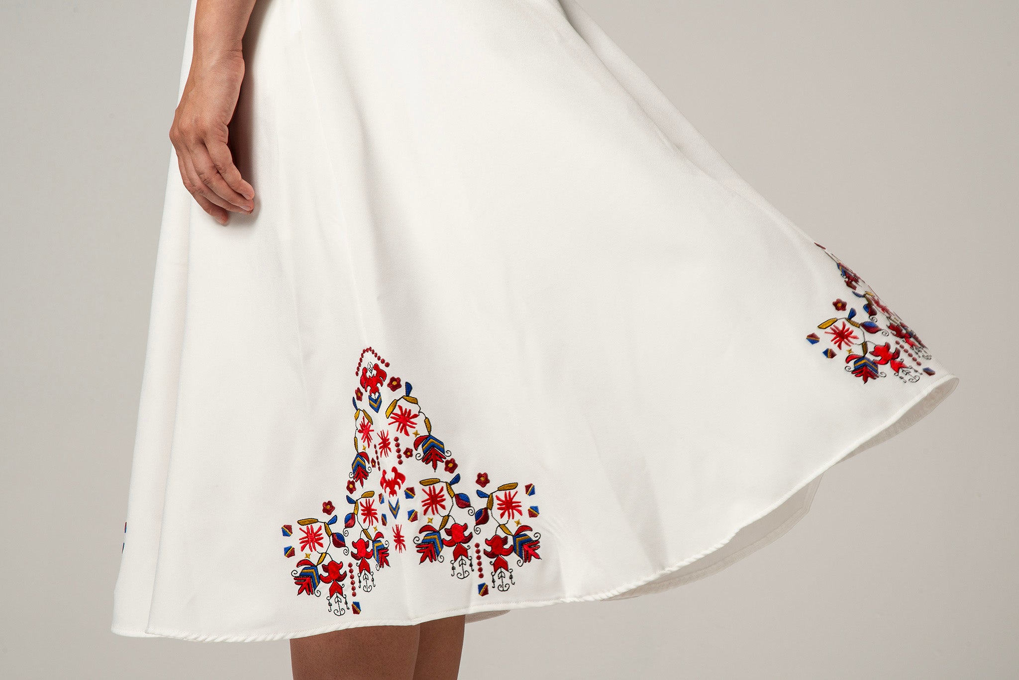 Dress with Samokov embroidery
