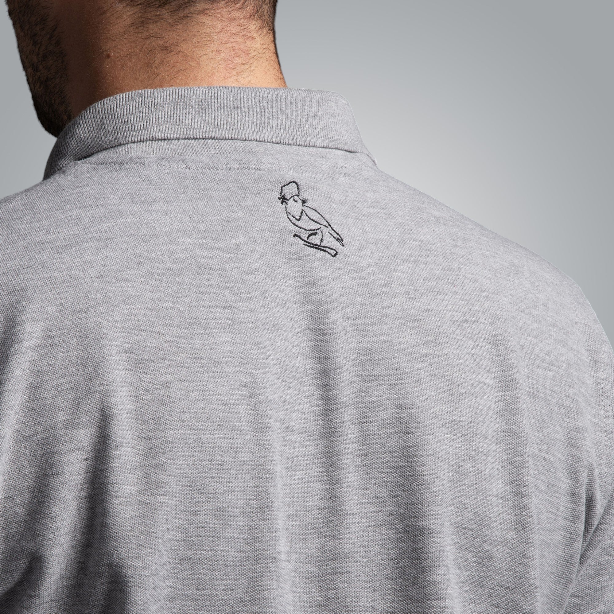 T-shirt with collar "Gizdav"