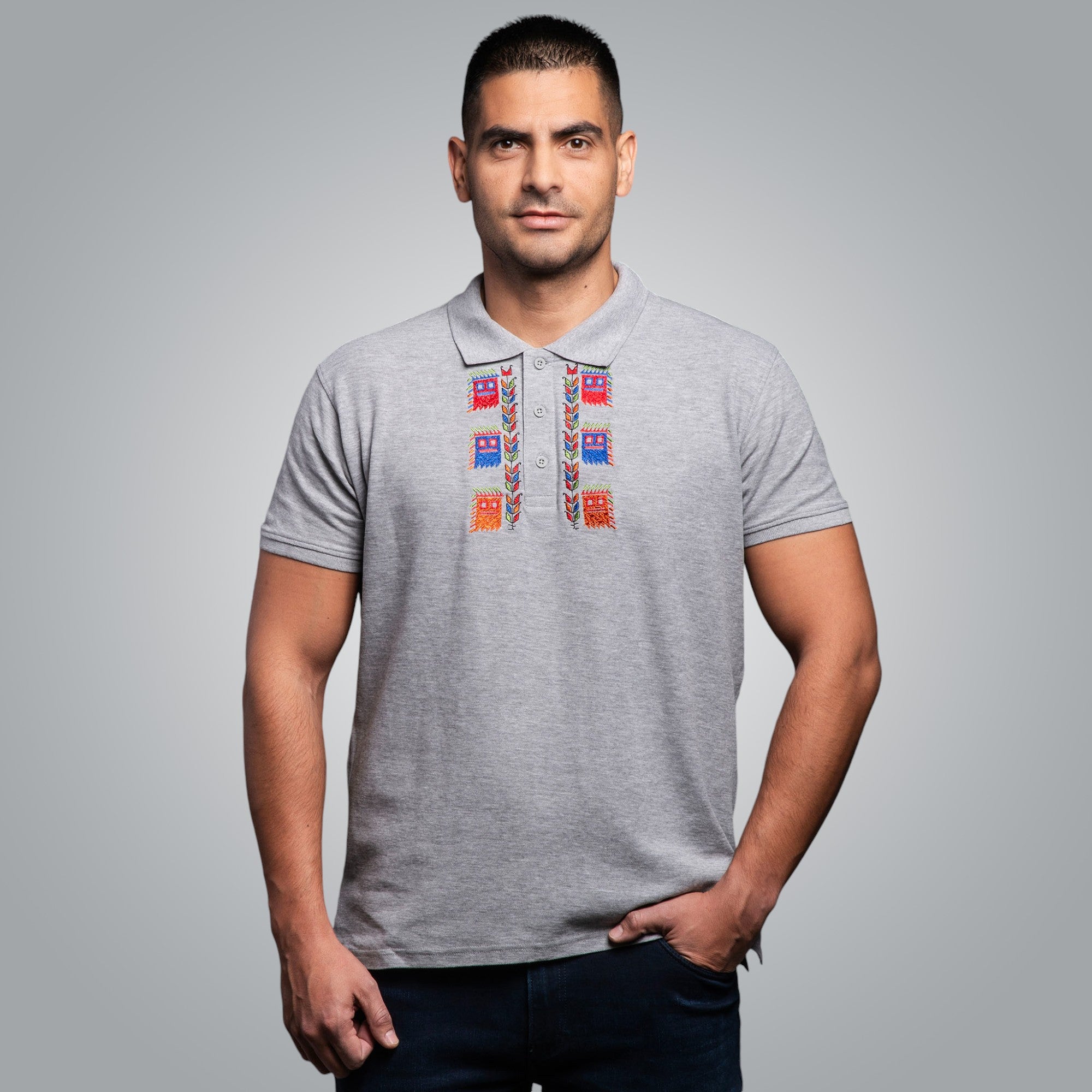 "Cookery" Collar T-Shirt