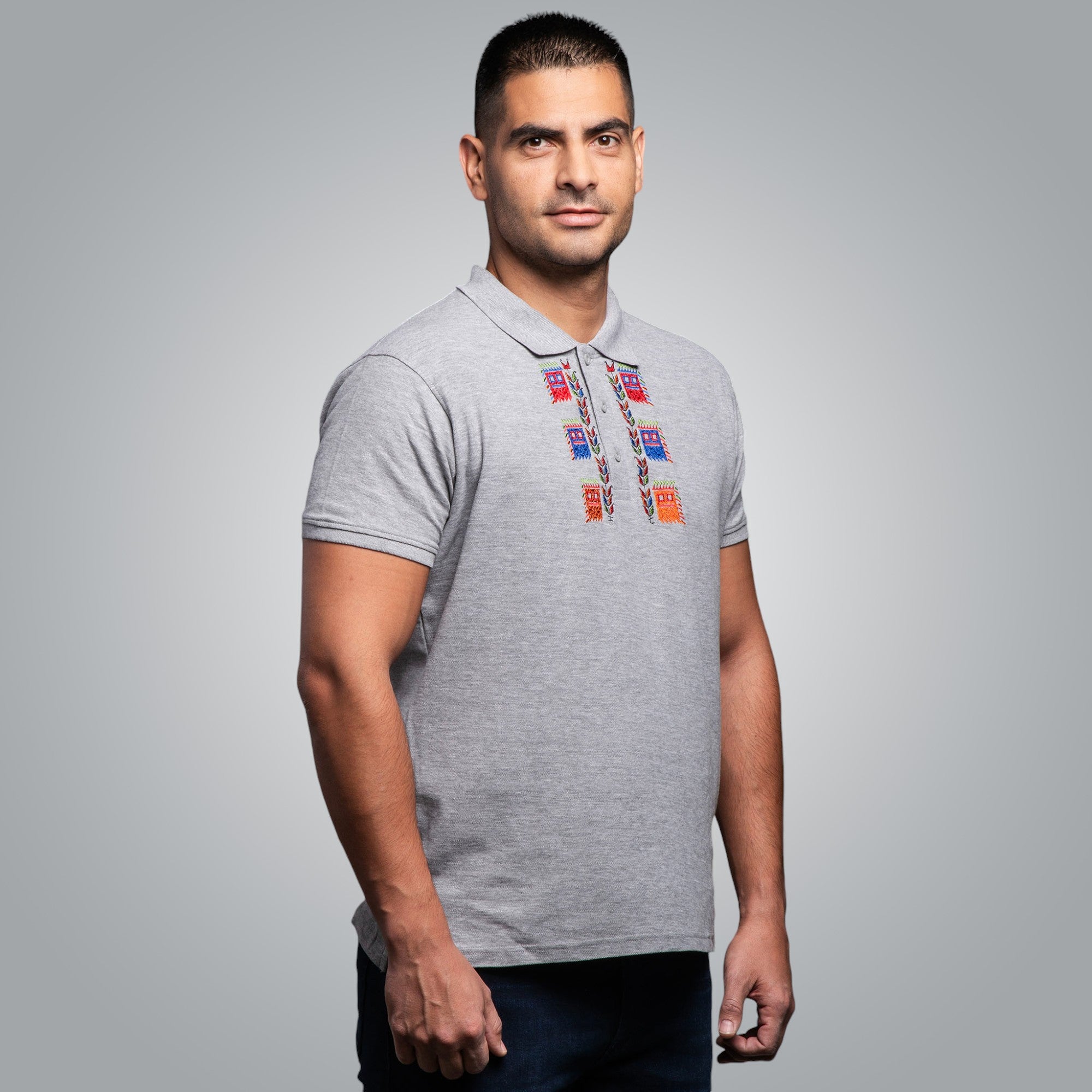 "Cookery" Collar T-Shirt