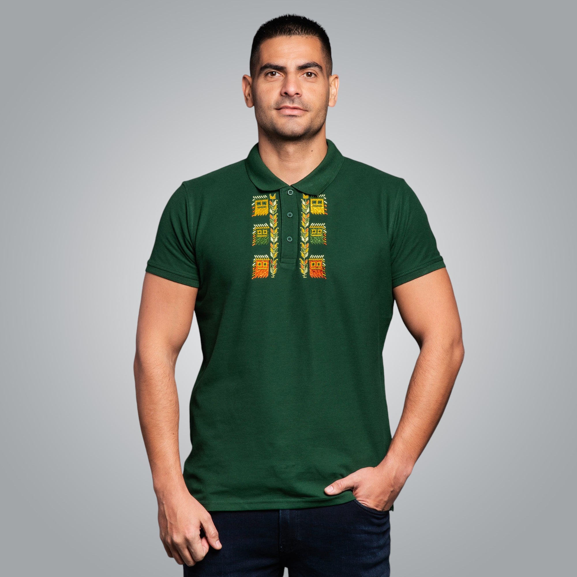 "Cookery" Collar T-Shirt