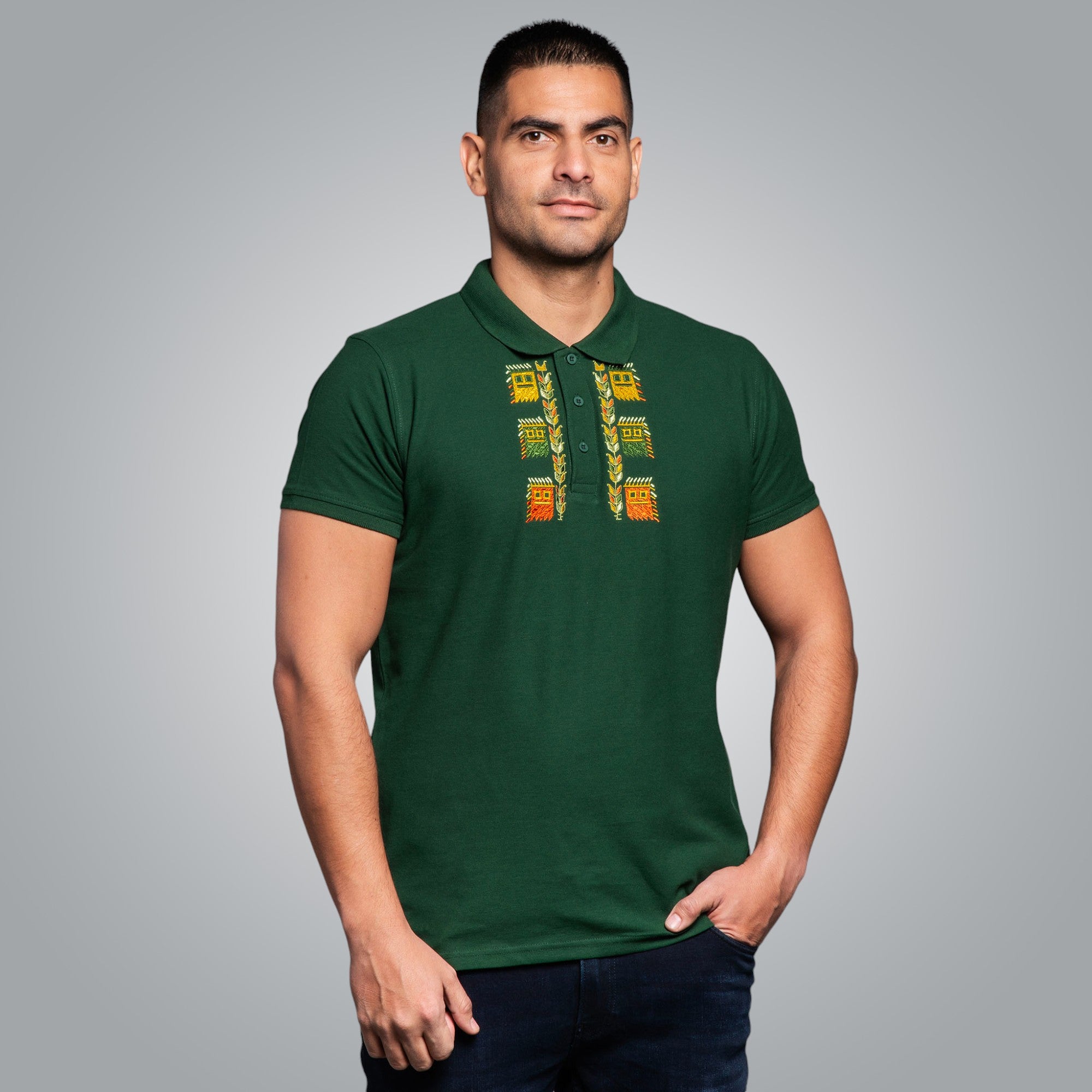 "Cookery" Collar T-Shirt