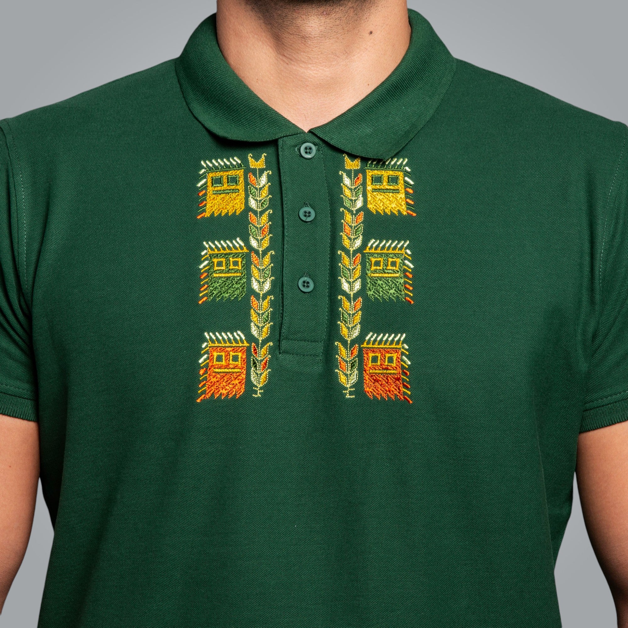 "Cookery" Collar T-Shirt