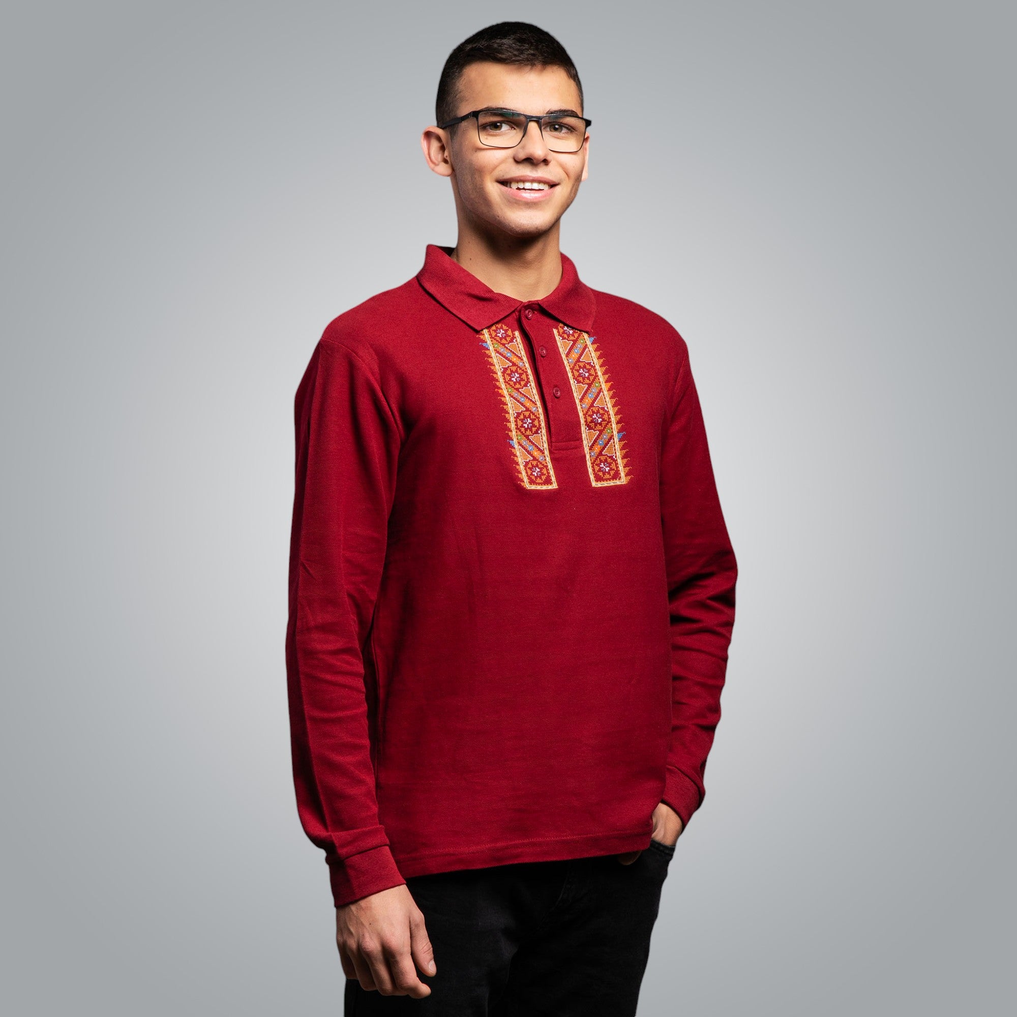 T-shirt with collar "Northern"