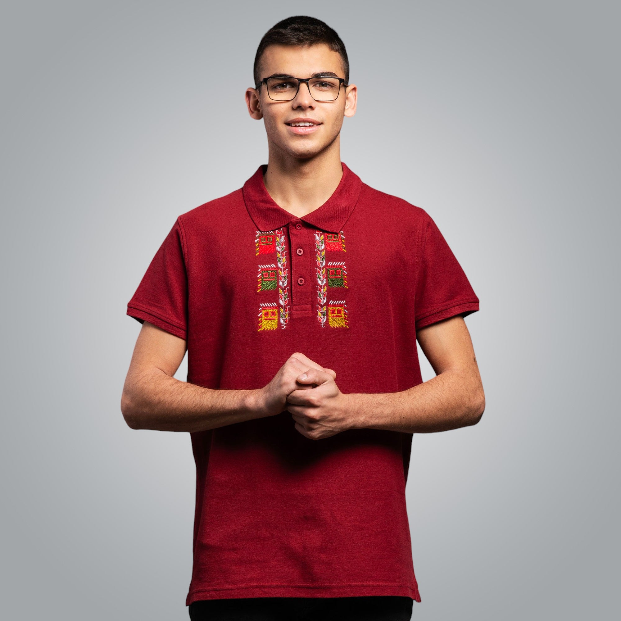 "Cookery" Collar T-Shirt