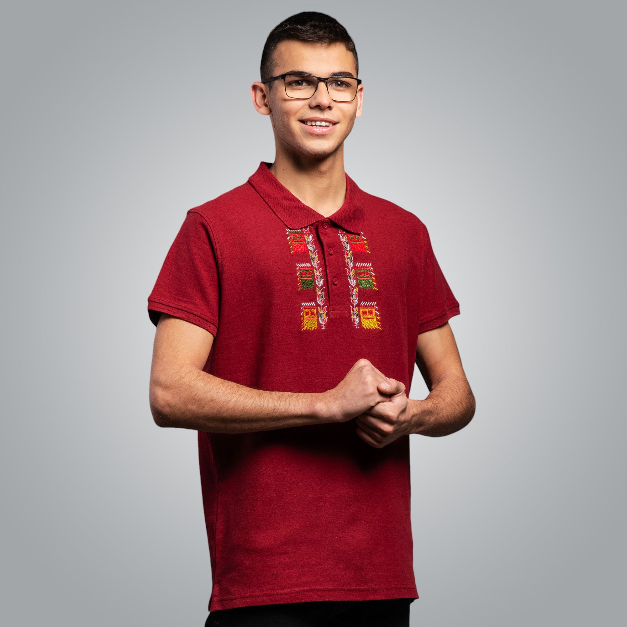 "Cookery" Collar T-Shirt