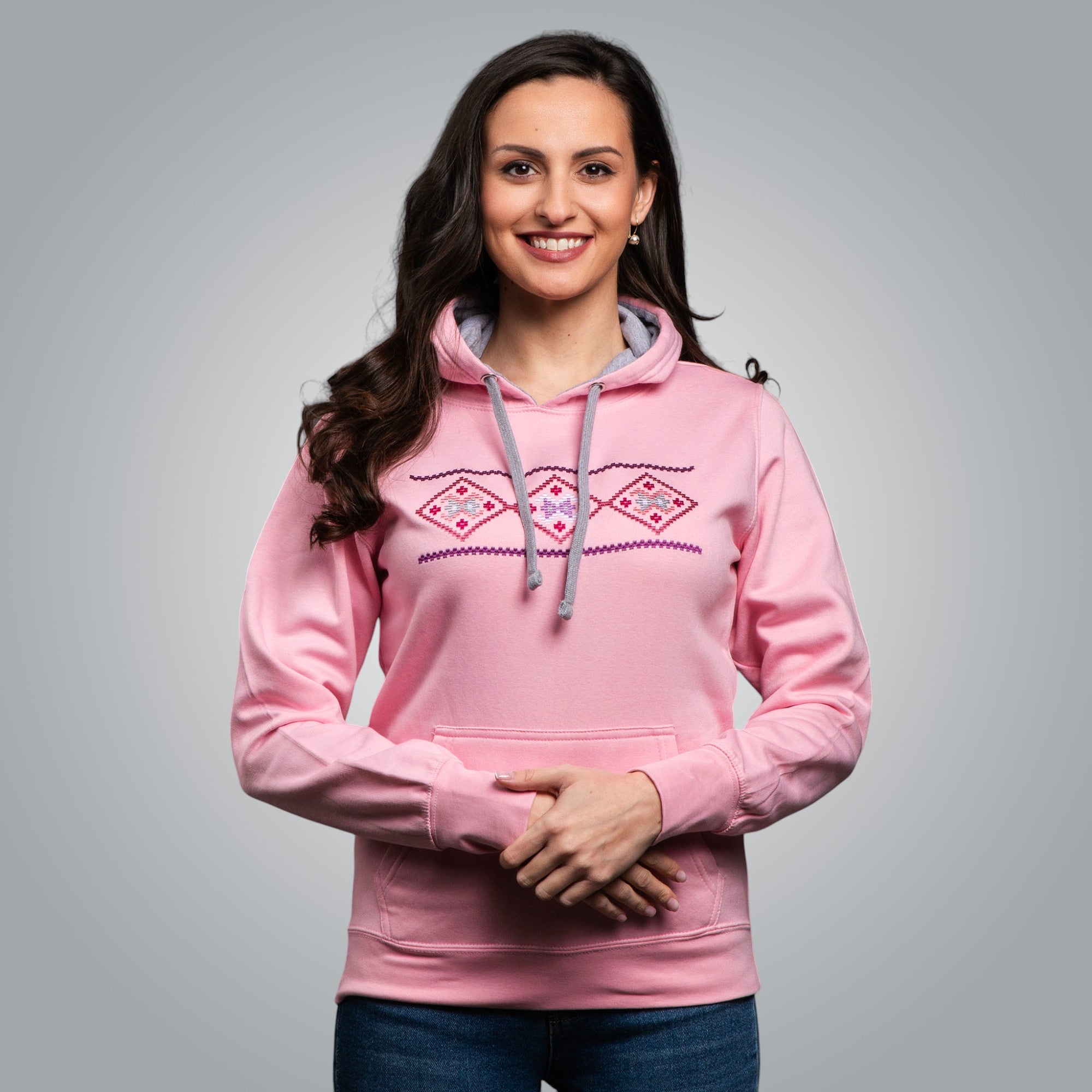 "Divine" hooded blouse