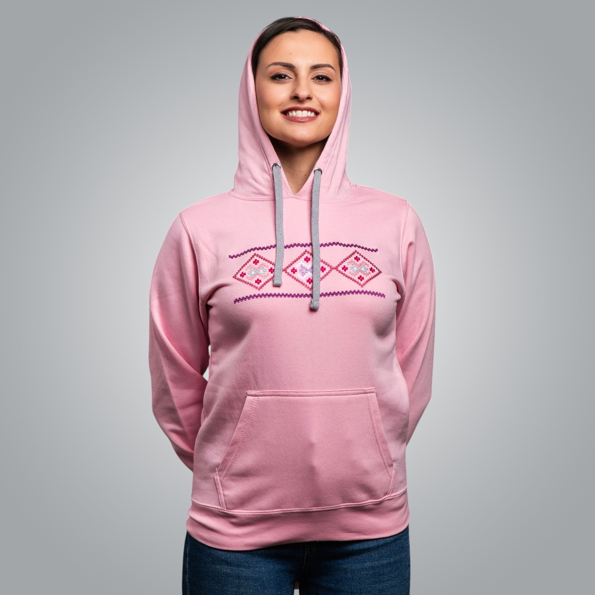"Divine" hooded blouse