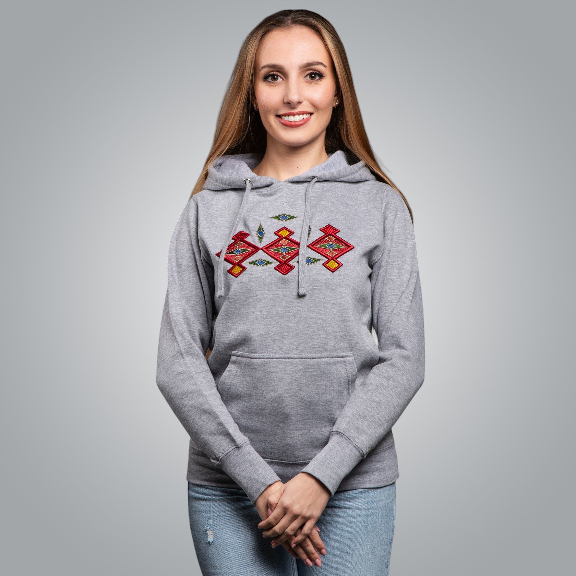 Blouse with hood "Kanatitsa" 3D