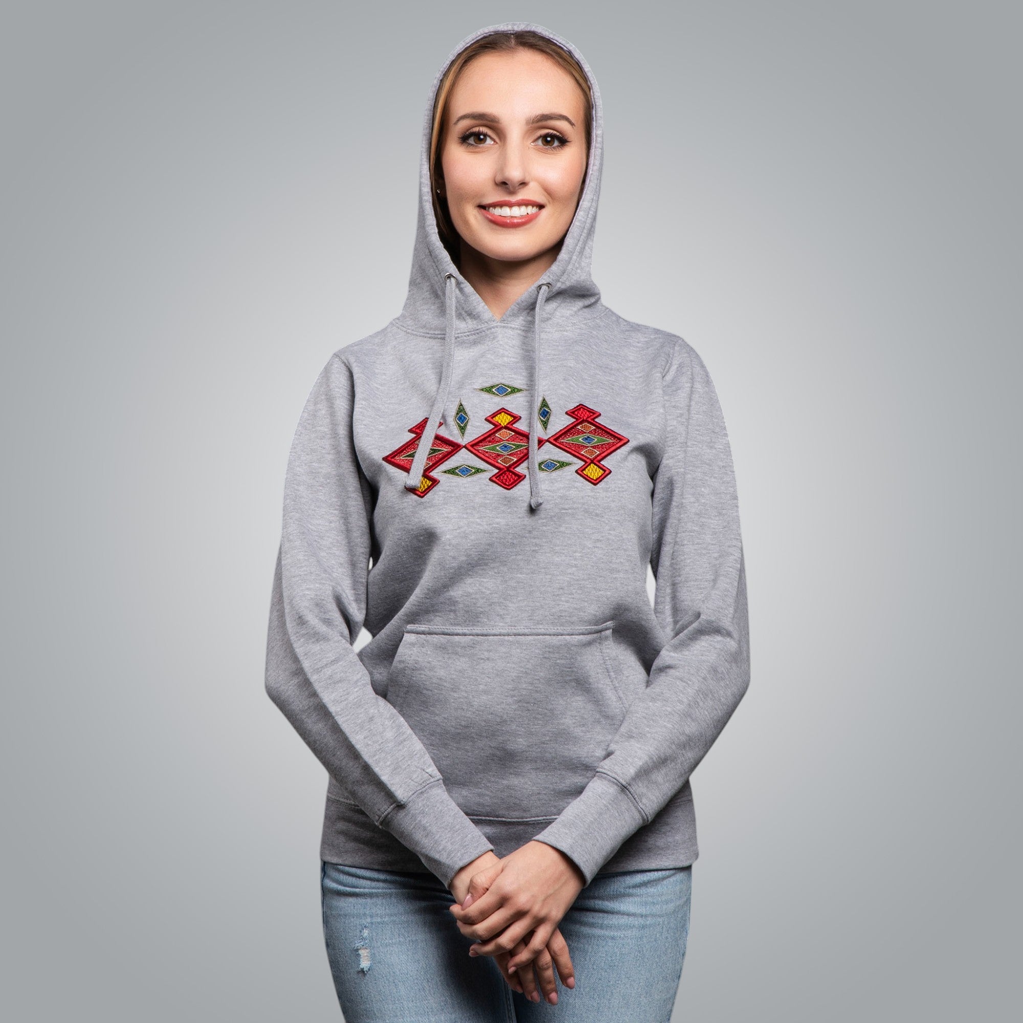 Blouse with hood "Kanatitsa" 3D