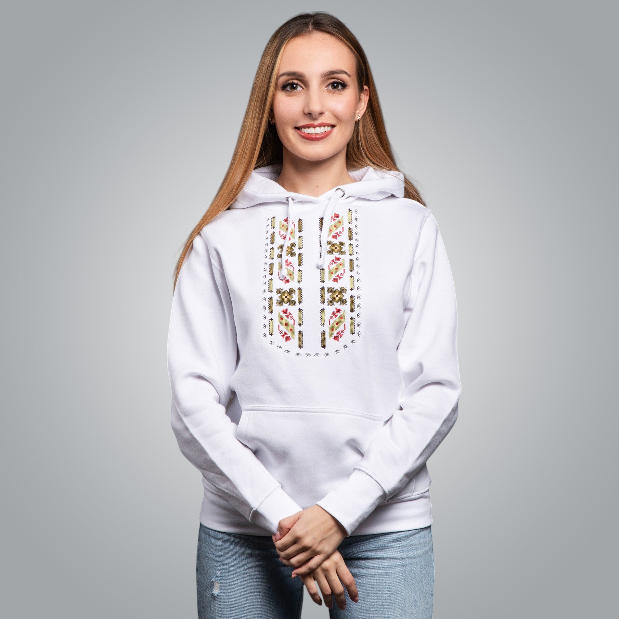 Дамска блуза с качулка "Защита"