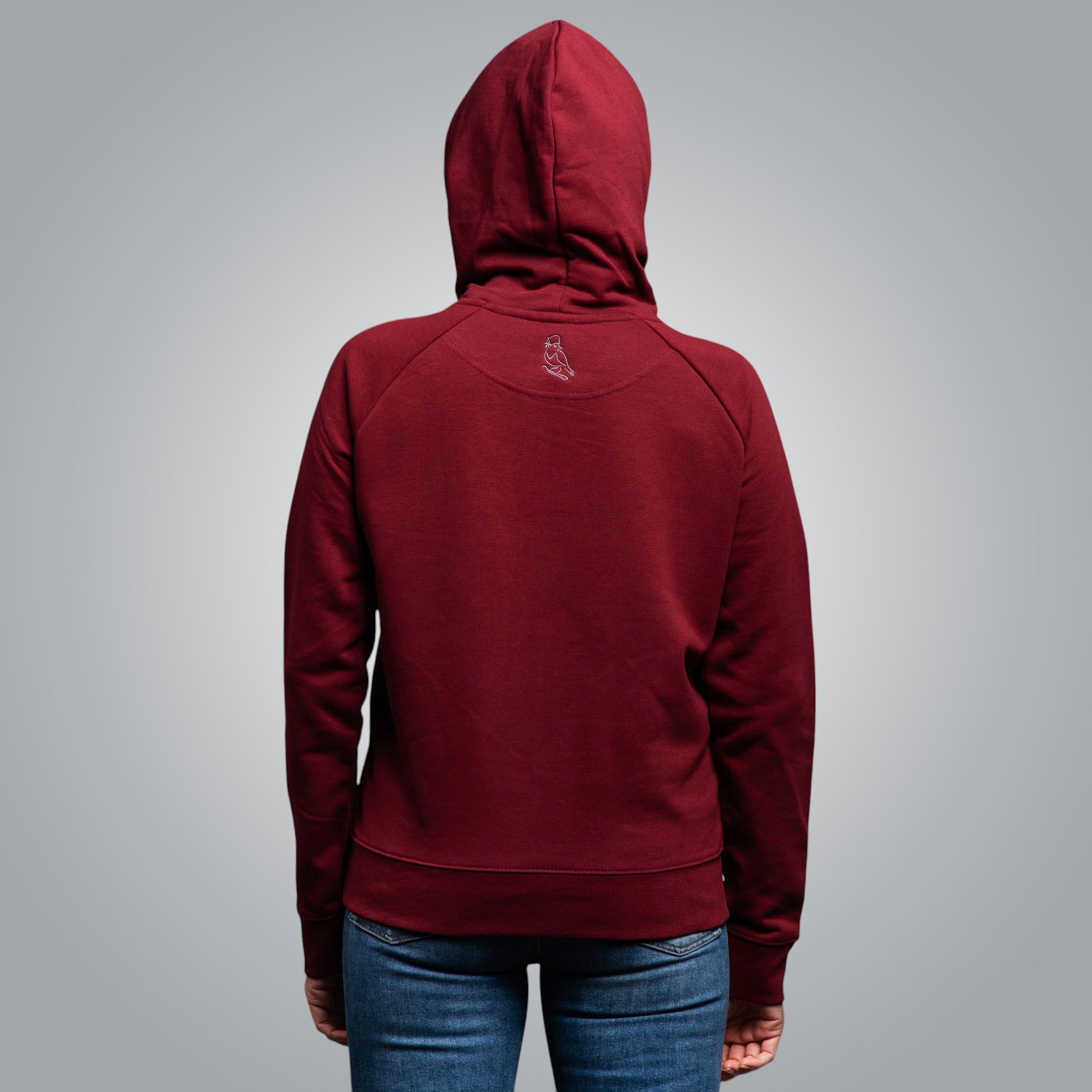 "Divine" hooded blouse
