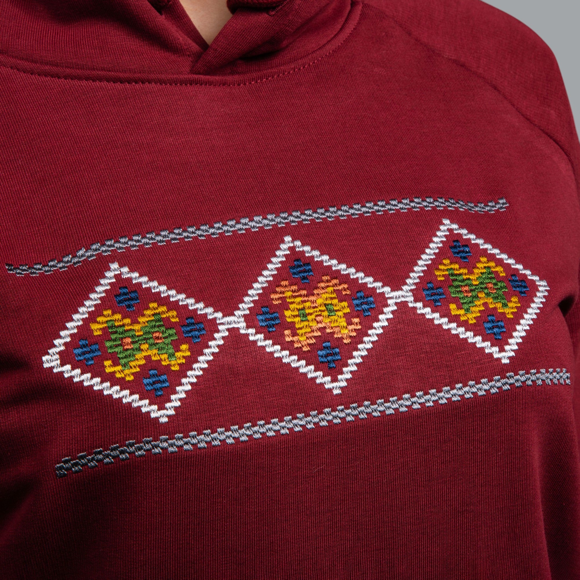"Divine" hooded blouse