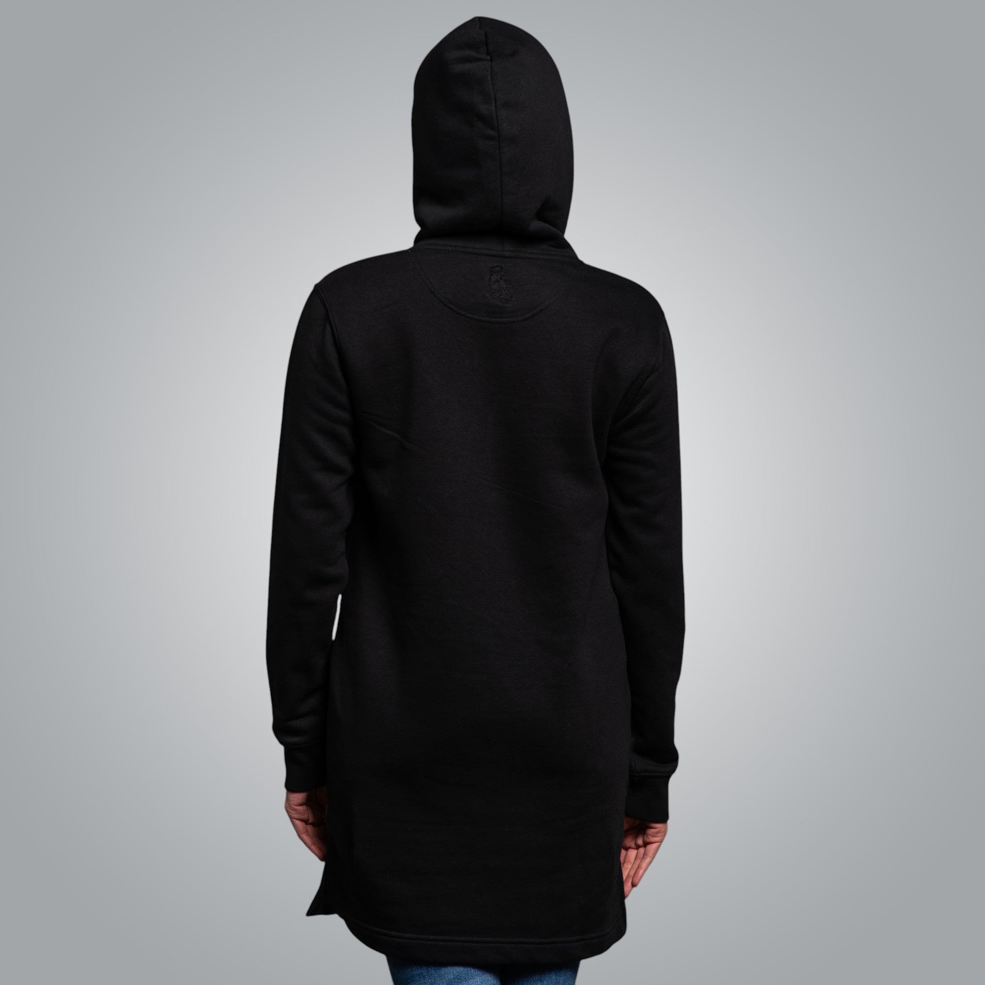 OUTLET Дълга блуза с качулка "Канатица" 3D