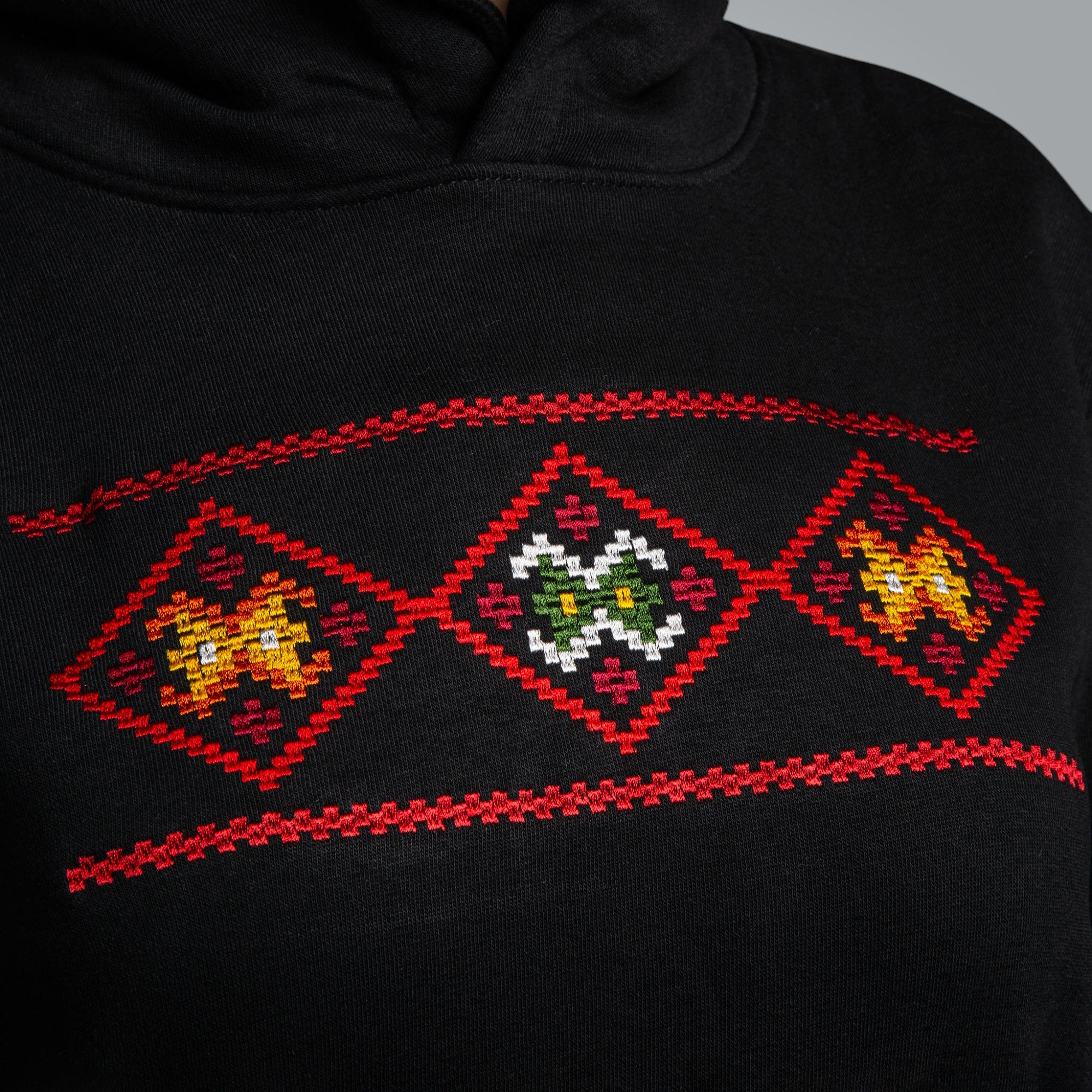 "Divine" hooded blouse