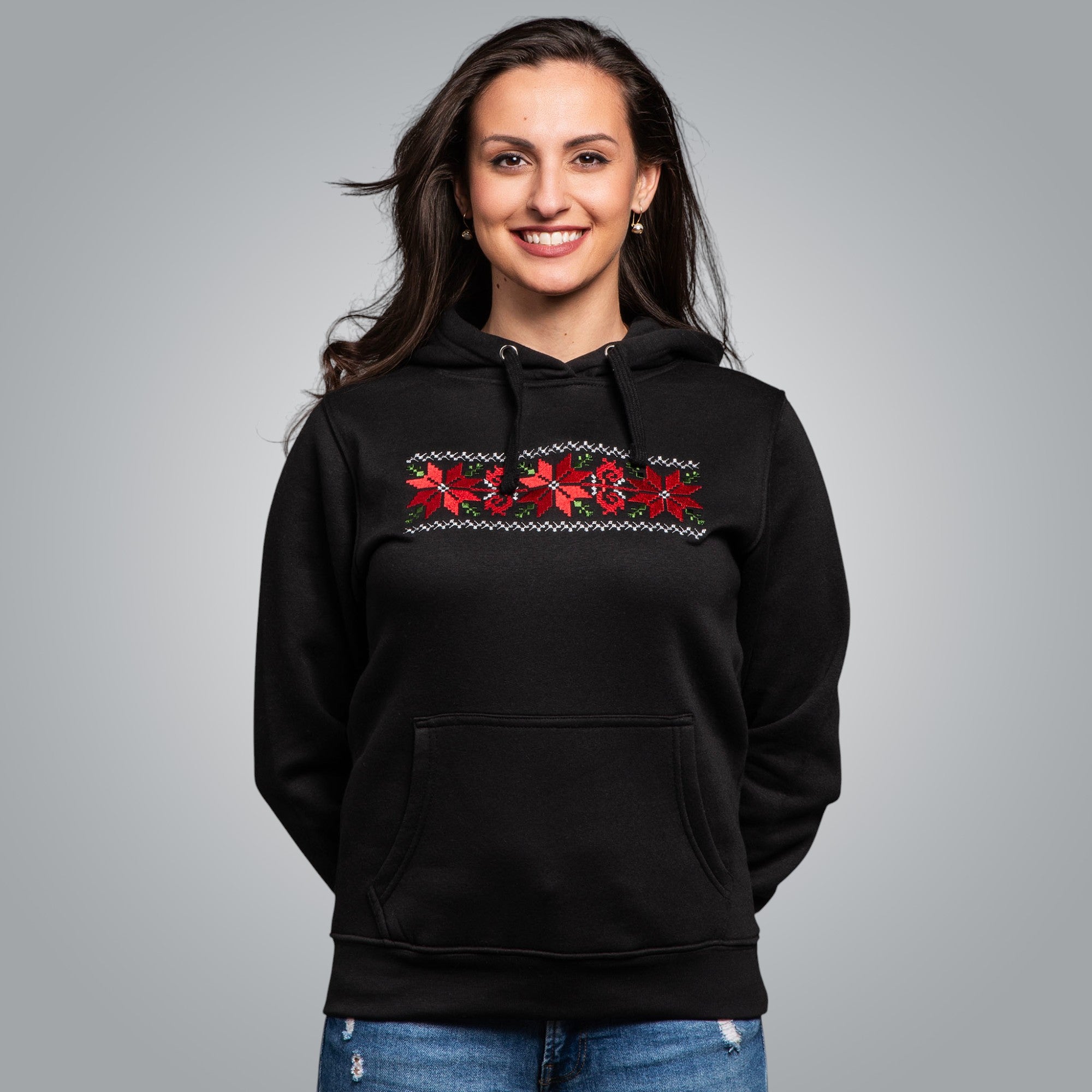 Long hooded blouse "Kapanska"