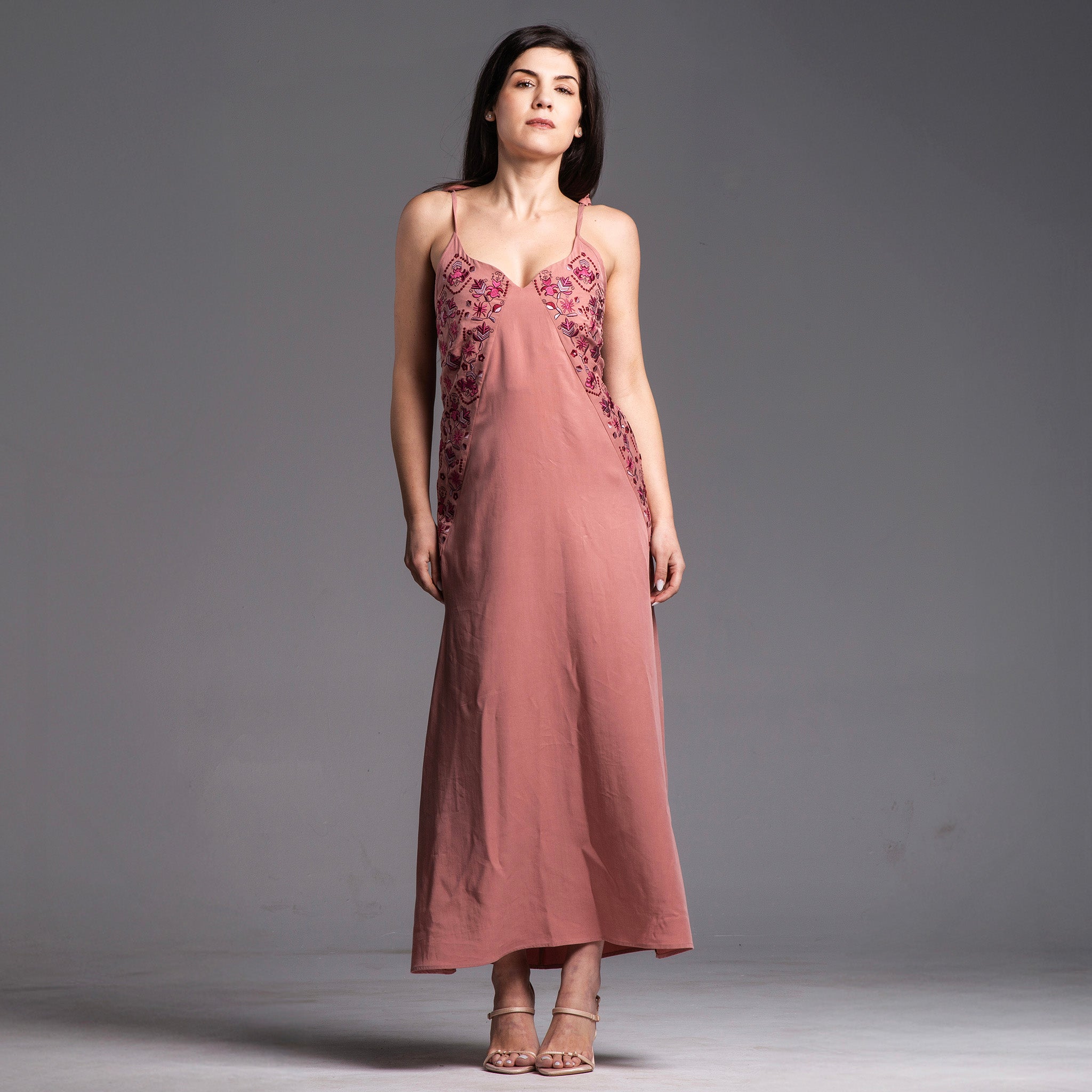 Dress with Samokov embroidery
