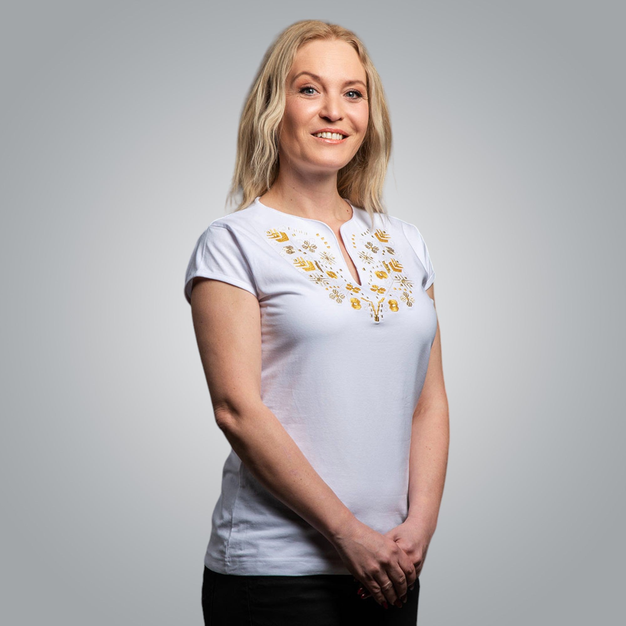 Тениска с V-деколте "Тракийска"