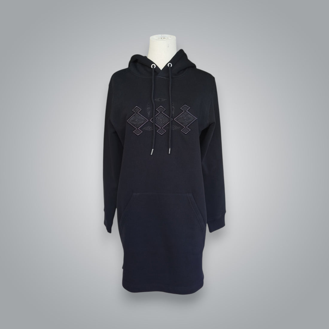 OUTLET Дълга блуза с качулка "Канатица" 3D