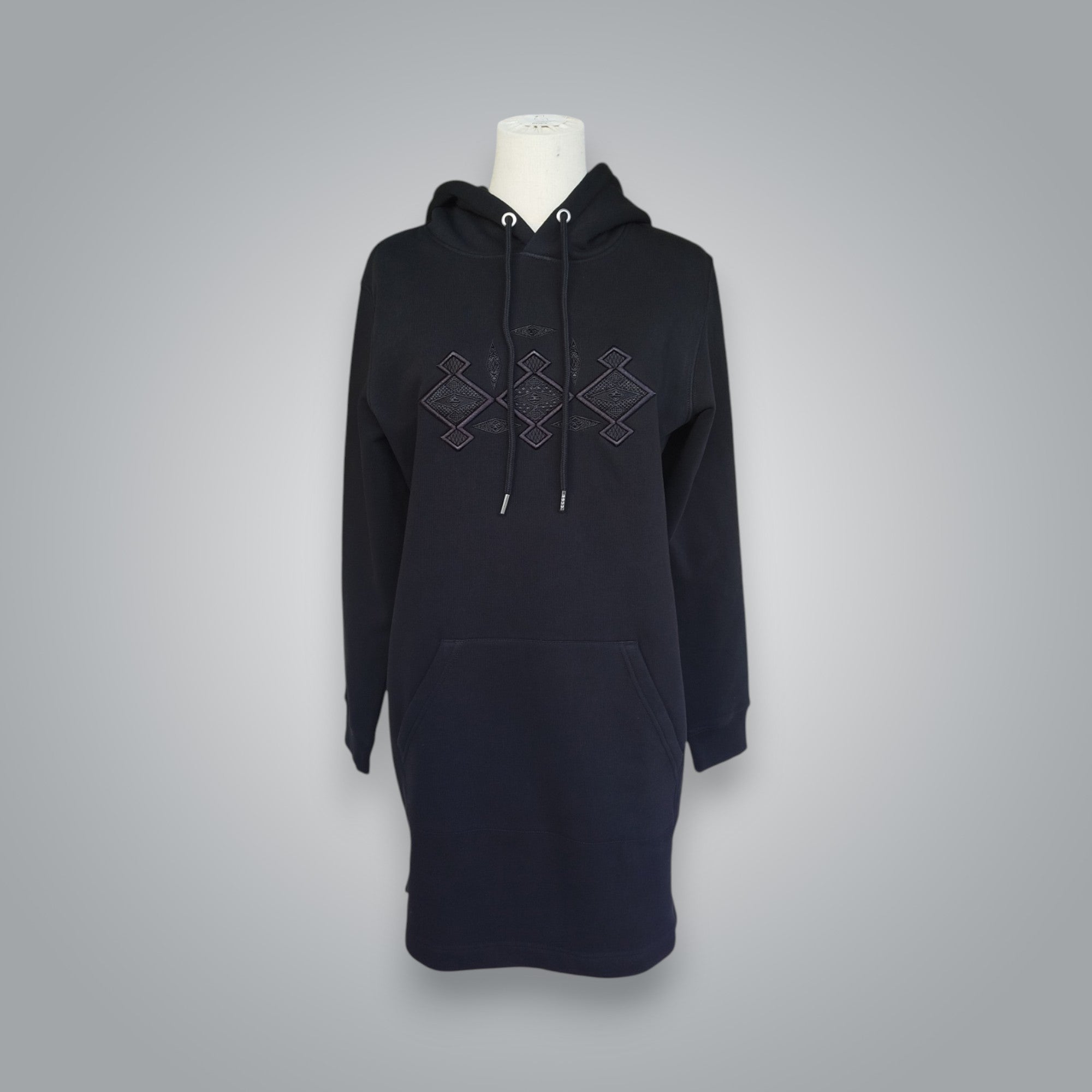 OUTLET Дълга блуза с качулка "Канатица" 3D