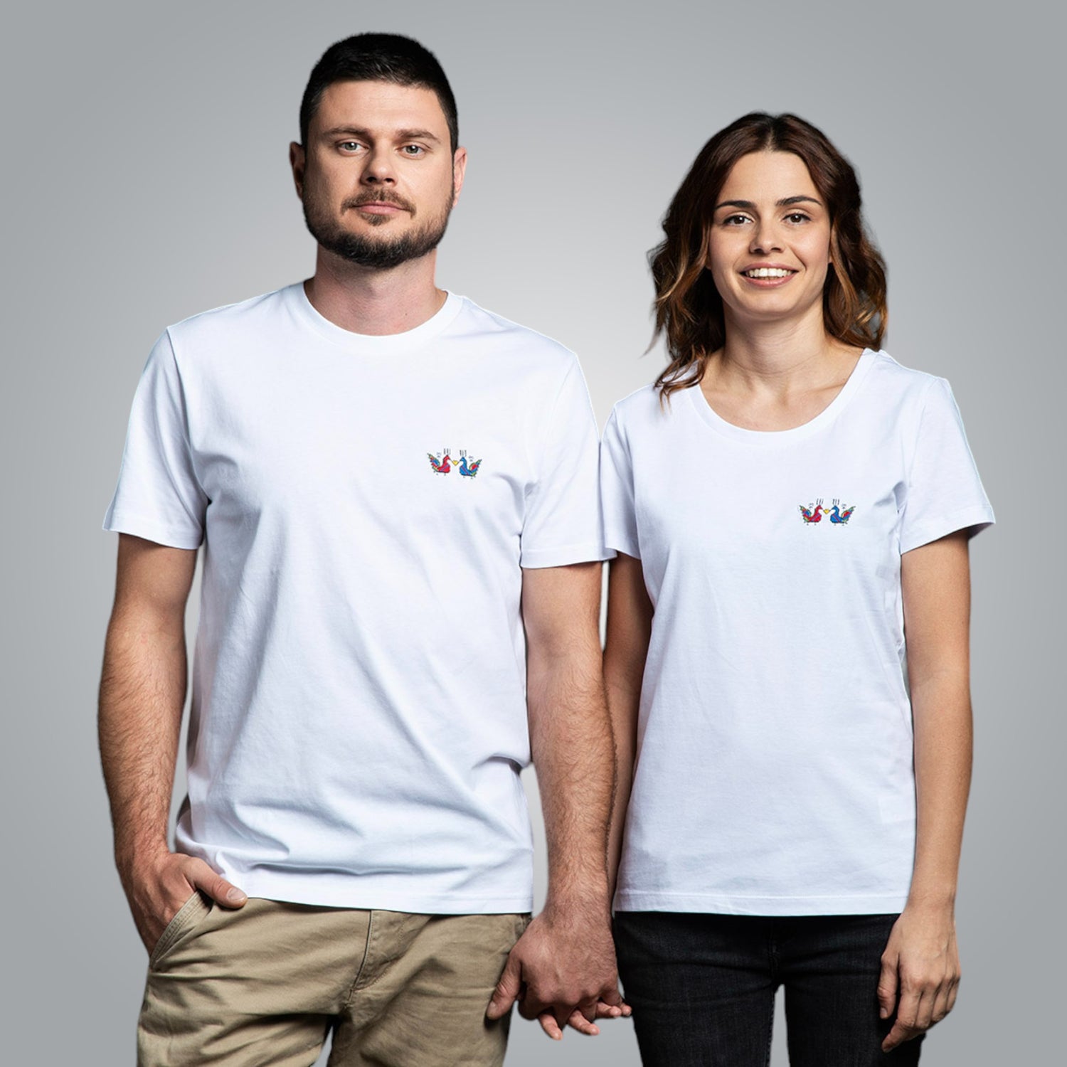 T-shirt with detail &quot;Roosters&quot;