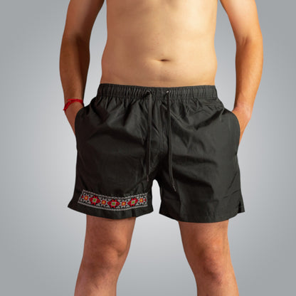 Guardian embroidered swim shorts 