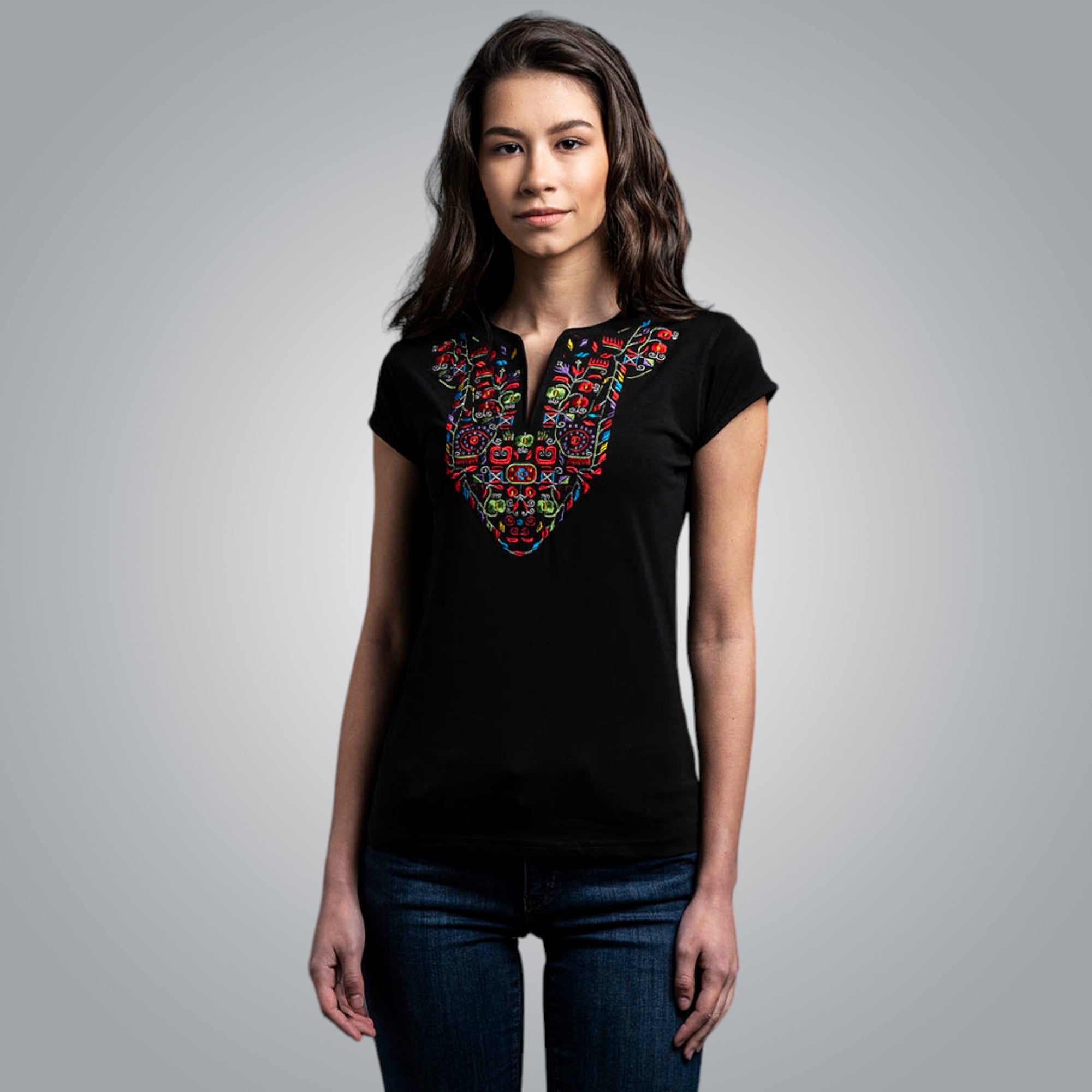 Fruits of Life V-Neck T-Shirt