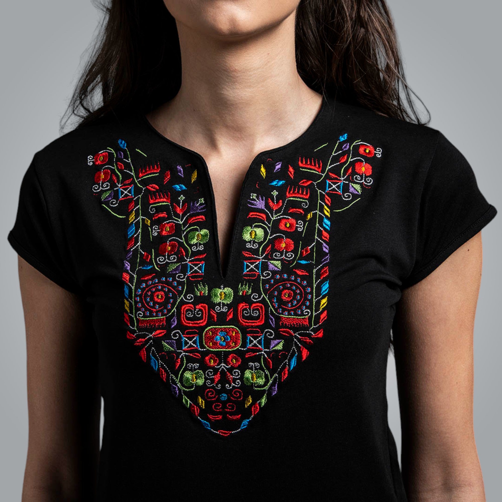 Fruits of Life V-Neck T-Shirt