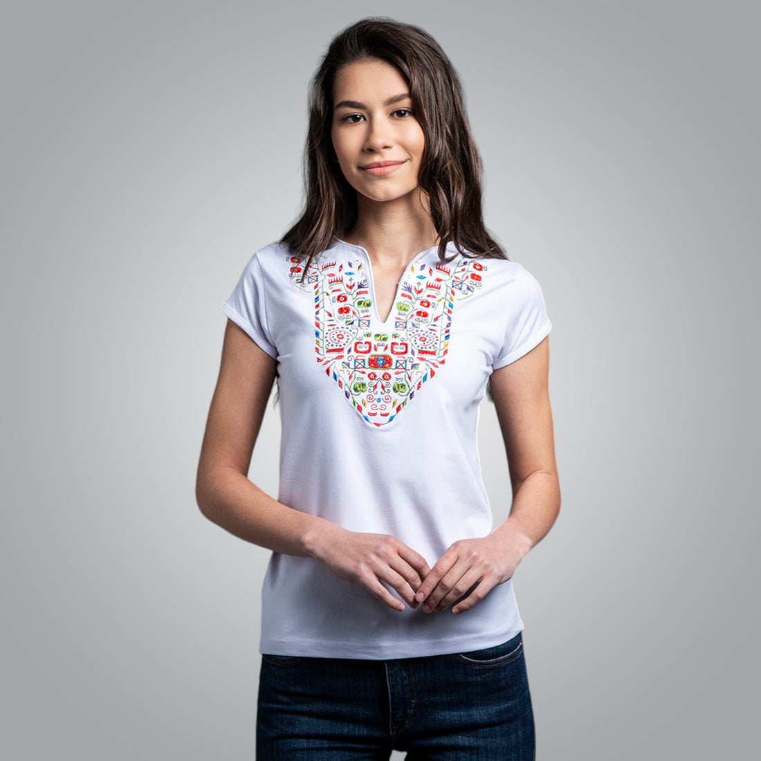 Fruits of Life V-Neck T-Shirt