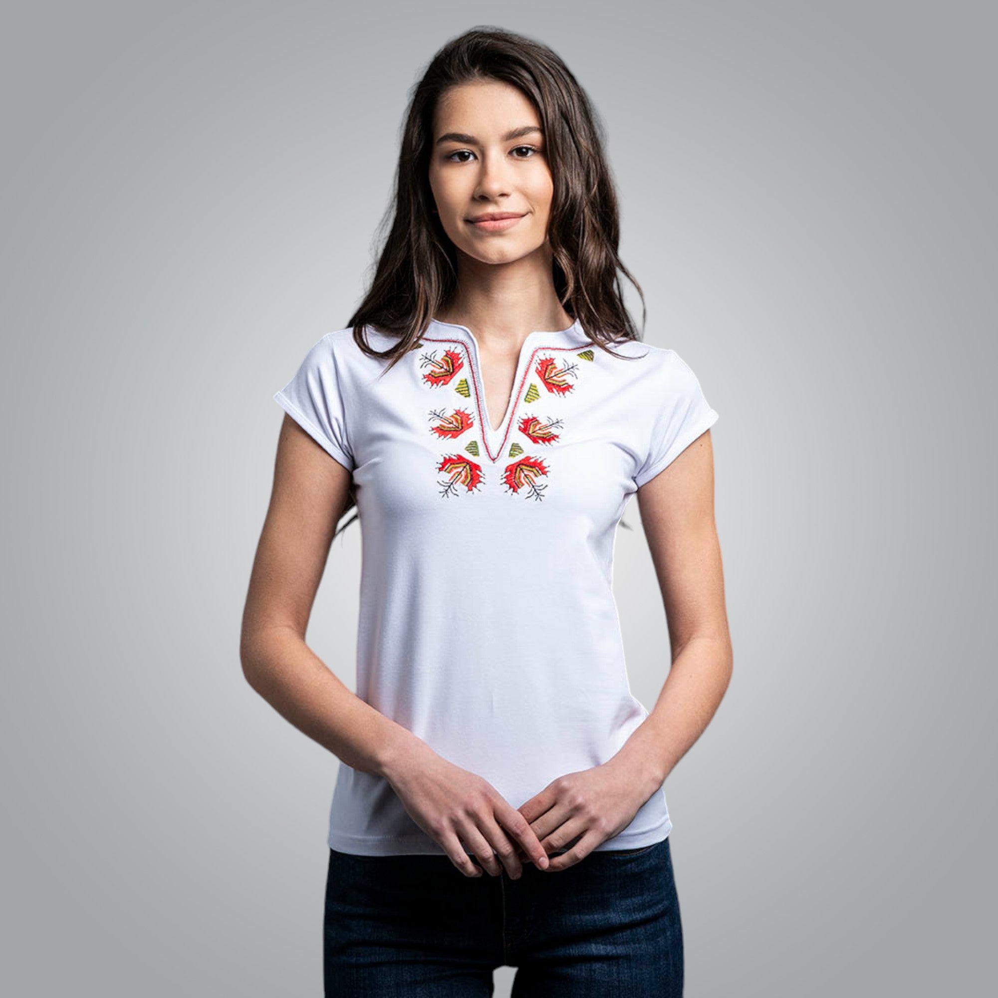V-neck T-shirt &quot;Wrist&quot;