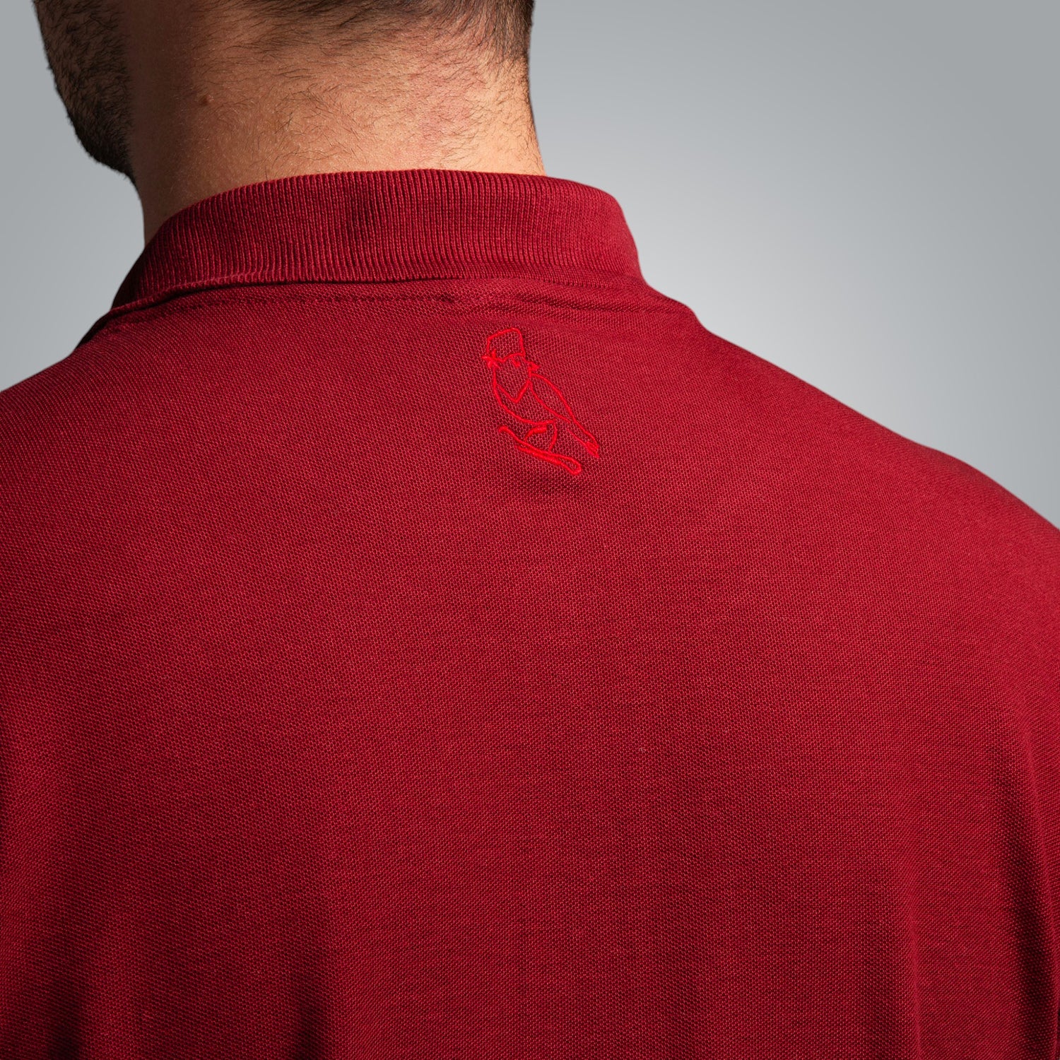 T-shirt with collar &quot;Gizdav&quot;