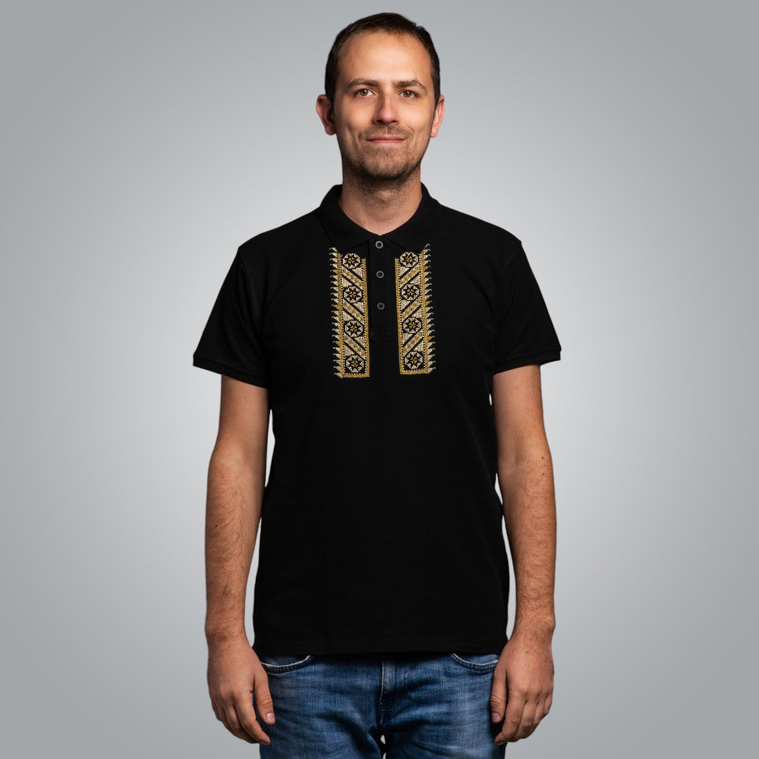 T-shirt with collar &quot;Northern&quot;