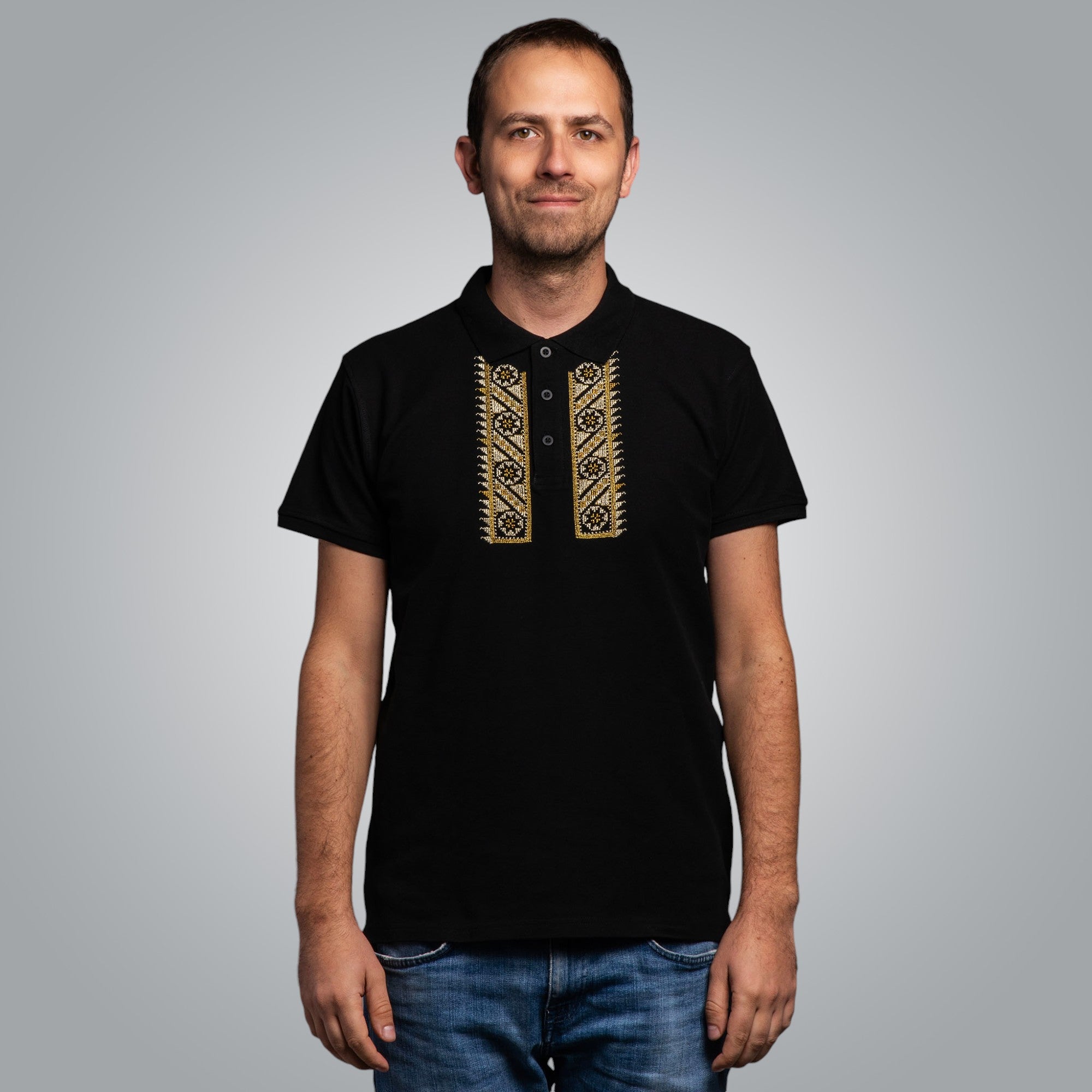 T-shirt with collar &quot;Northern&quot;