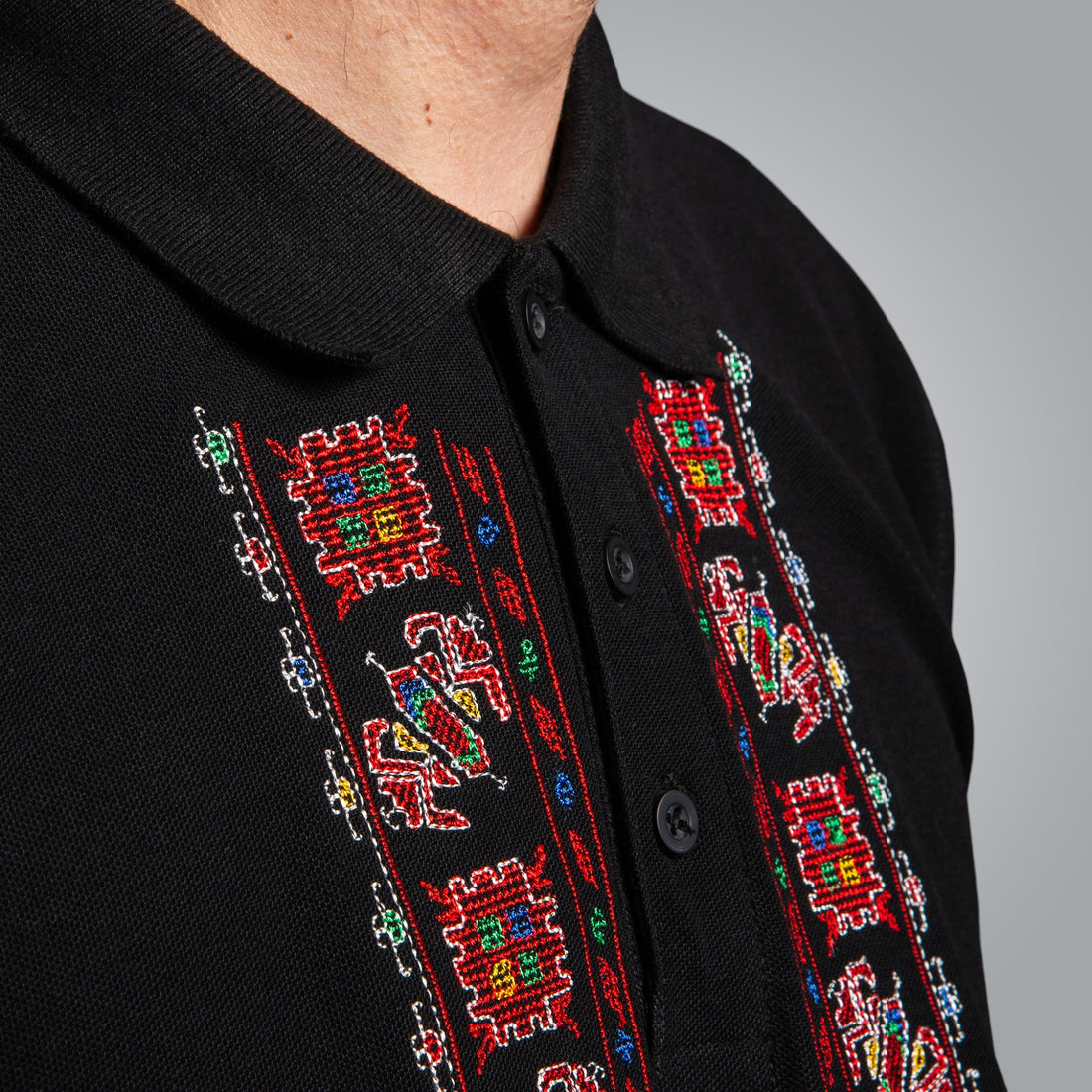 T-shirt with collar &quot;Traditional&quot;