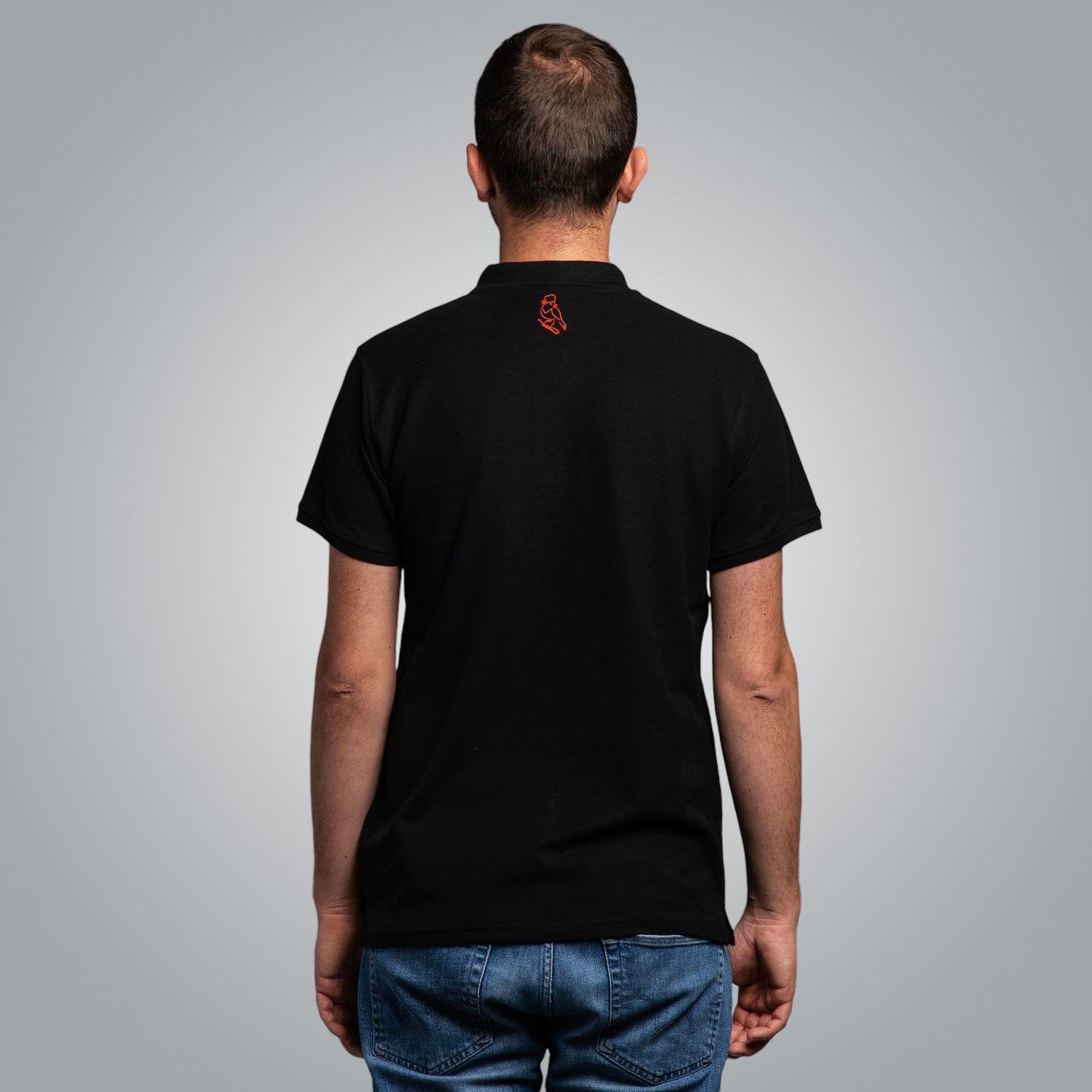 Horses T-shirt with collar