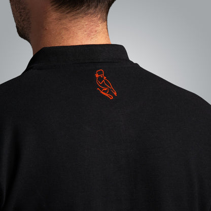 Horses T-shirt with collar