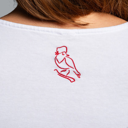 V-neck T-shirt &quot;Nashenska&quot;