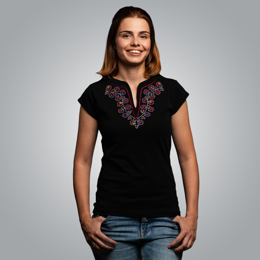 Home V-Neck T-Shirt