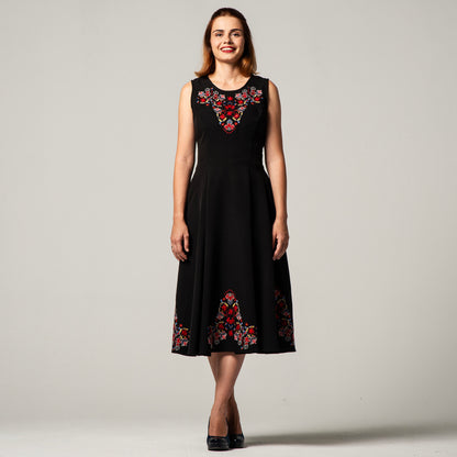 Dress with Samokov embroidery