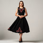 Dress with Samokov embroidery